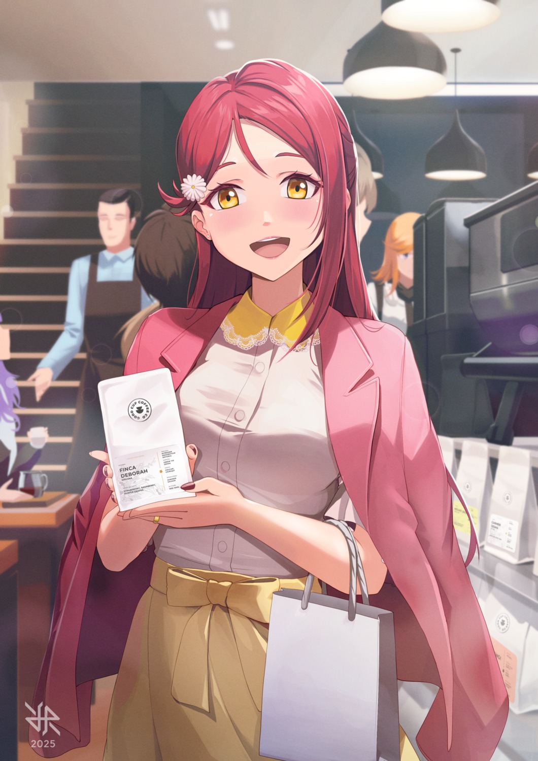 crossover, hiroki_ree, love_live!_(series), love_live!_sunshine!!, love_live!_superstar!!, sakurauchi_riko, shibuya_kanon, valentine