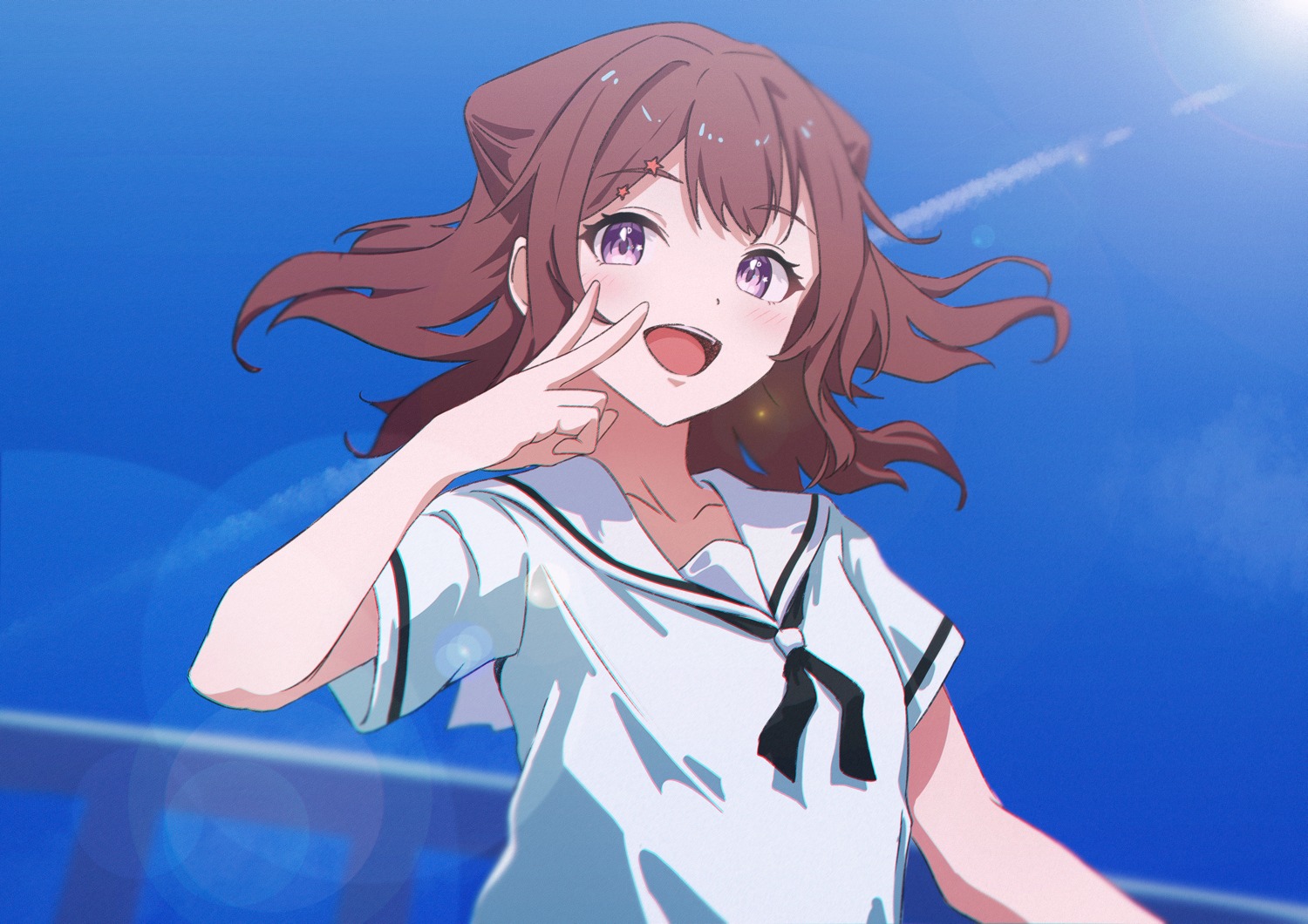 bang_dream!, negoma54, seifuku, toyama_kasumi