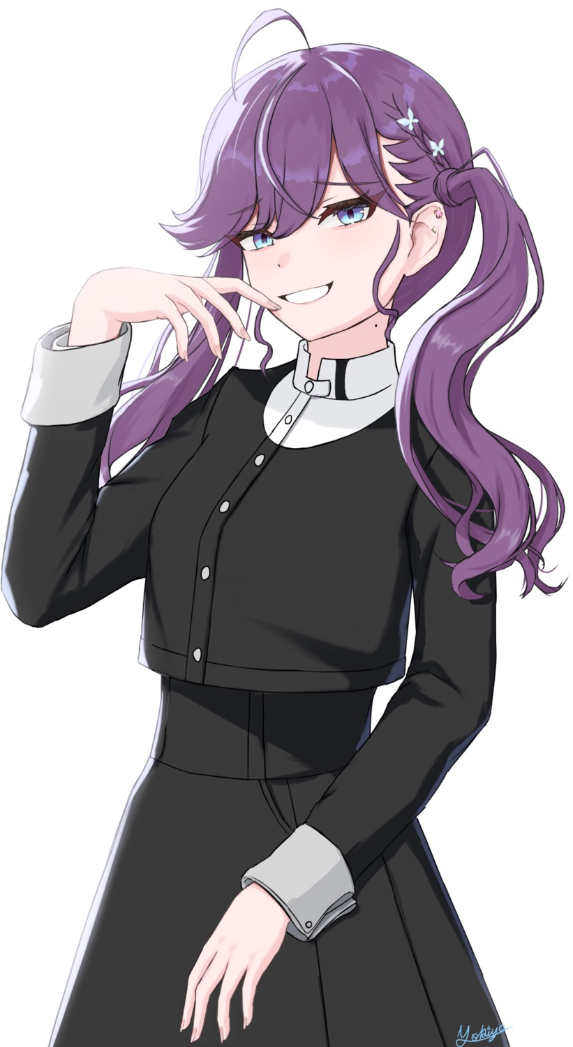 gakuen_idolm@ster, kaya_rinha, seifuku, the_idolm@ster, yokiya841