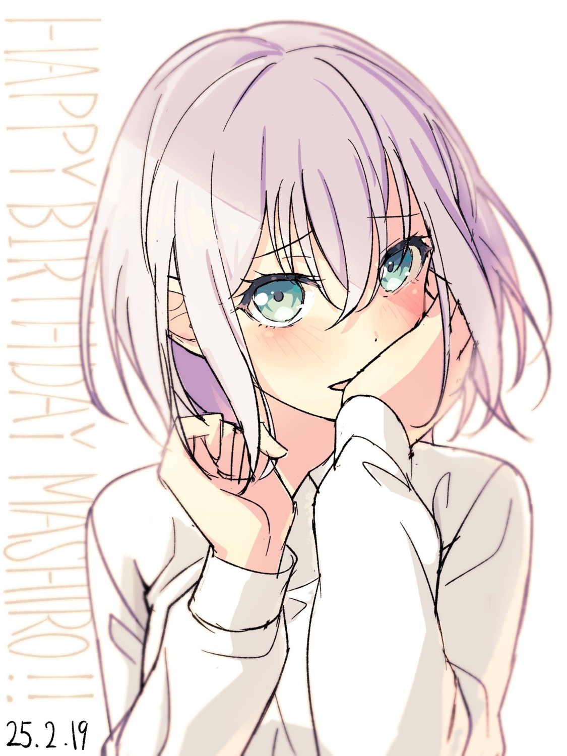 bang_dream!, bang_dream!_morfonication, dress_shirt, kurata_mashiro, nobusawa_osamu, sketch