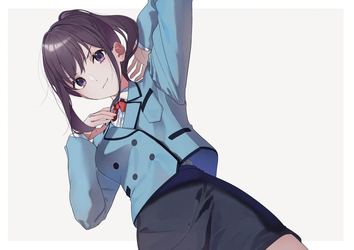 na_honjaman_level_up, saraki, seifuku, sung_jin-ah