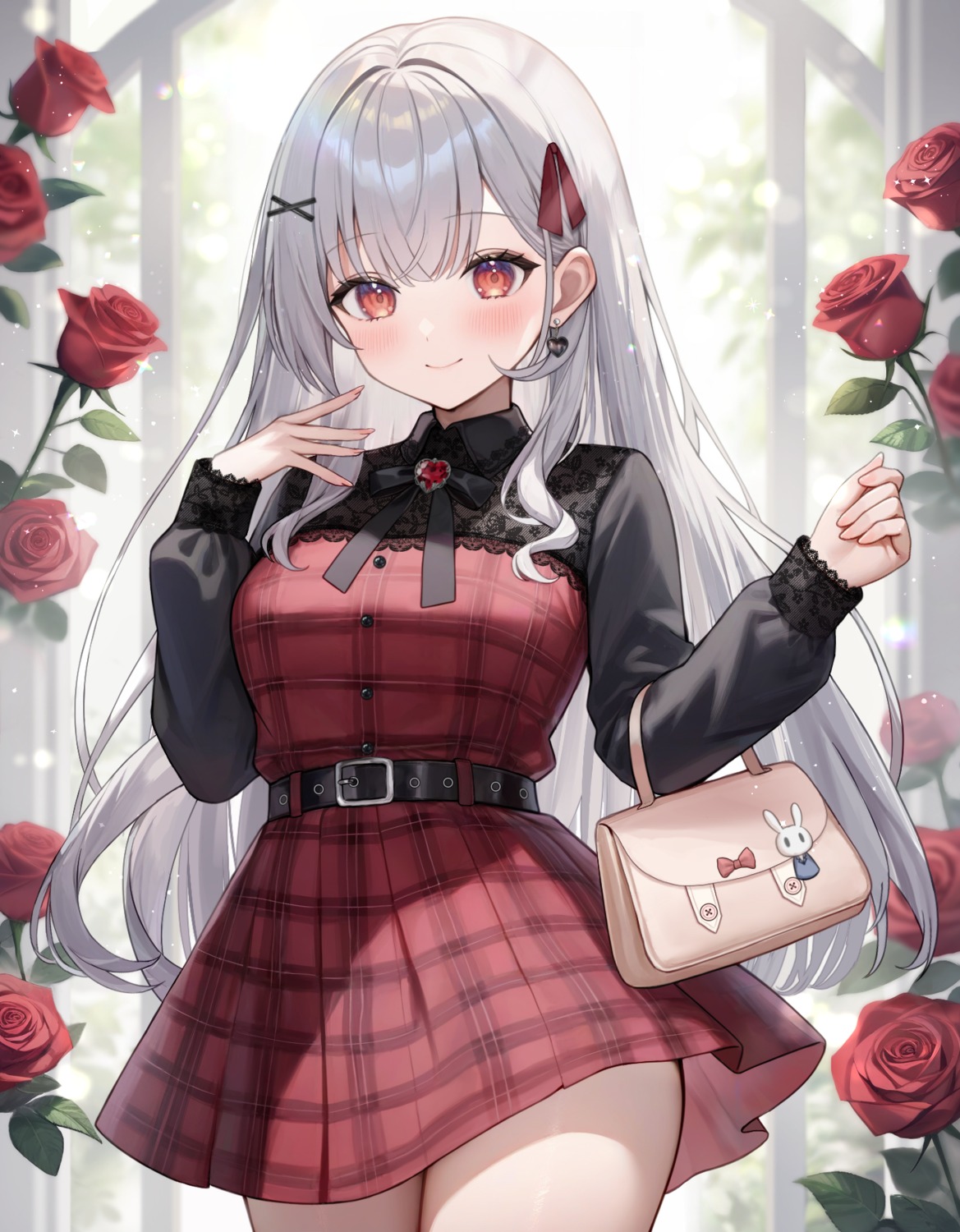 aria_(ariacue), dress, skirt_lift