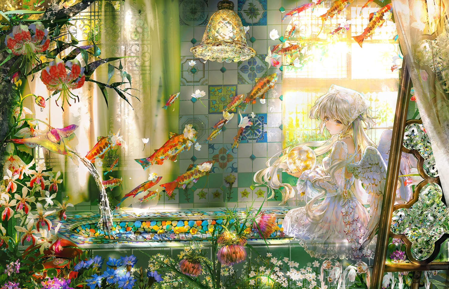 dress, say_hana, see_through, wings