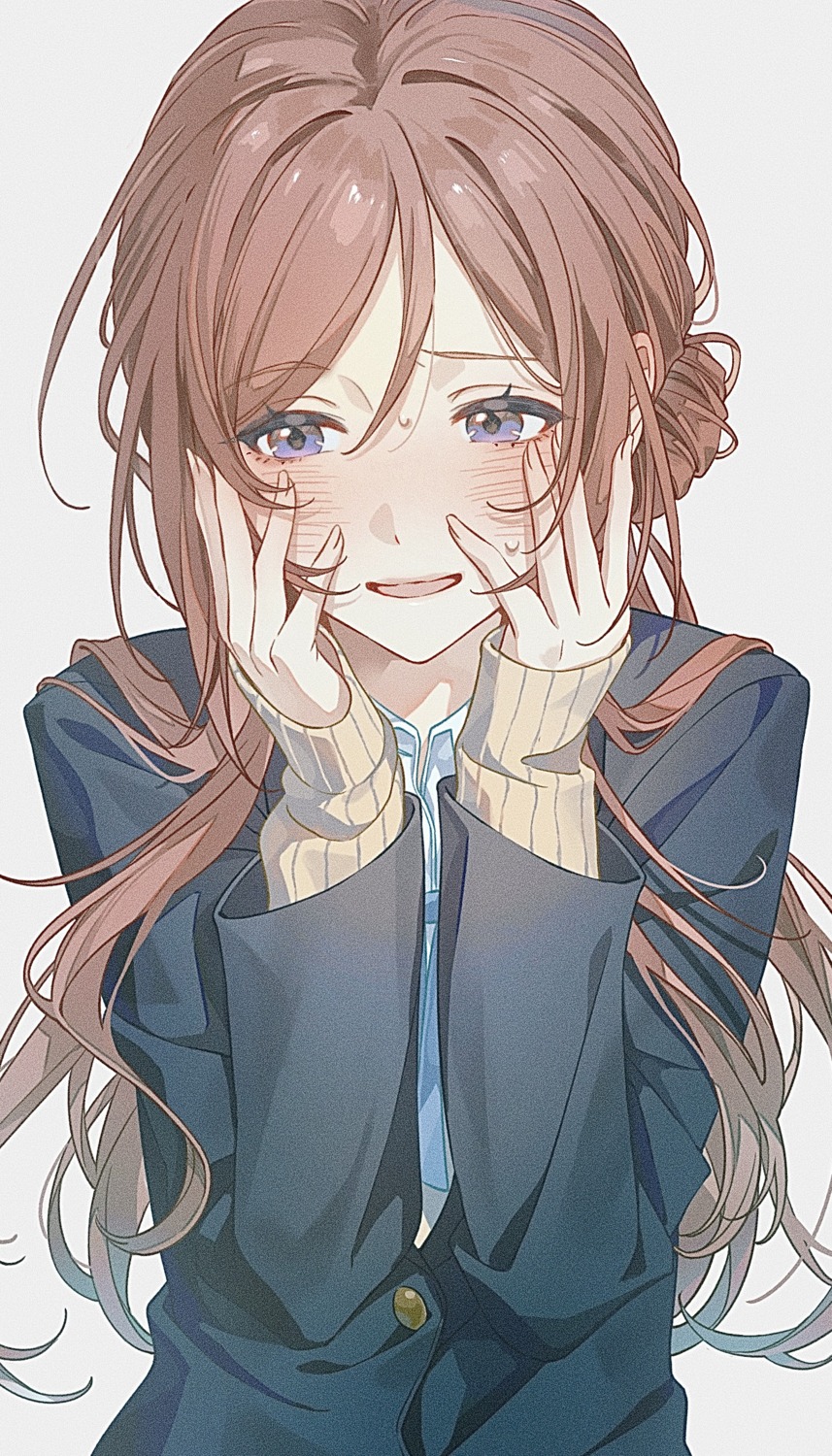 gakuen_idolm@ster, himesaki_rinami, mameko_(l8_w3), seifuku, sweater, the_idolm@ster