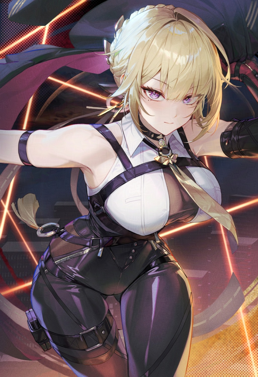 evelyn_chevalier, f.k_(hs225kr), garter, zenless_zone_zero