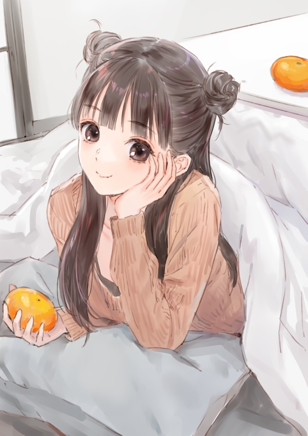 blue_reflection, blue_reflection_tie, kinjou_yuki, kishida_mel, koei_tecmo, sheets, sweater