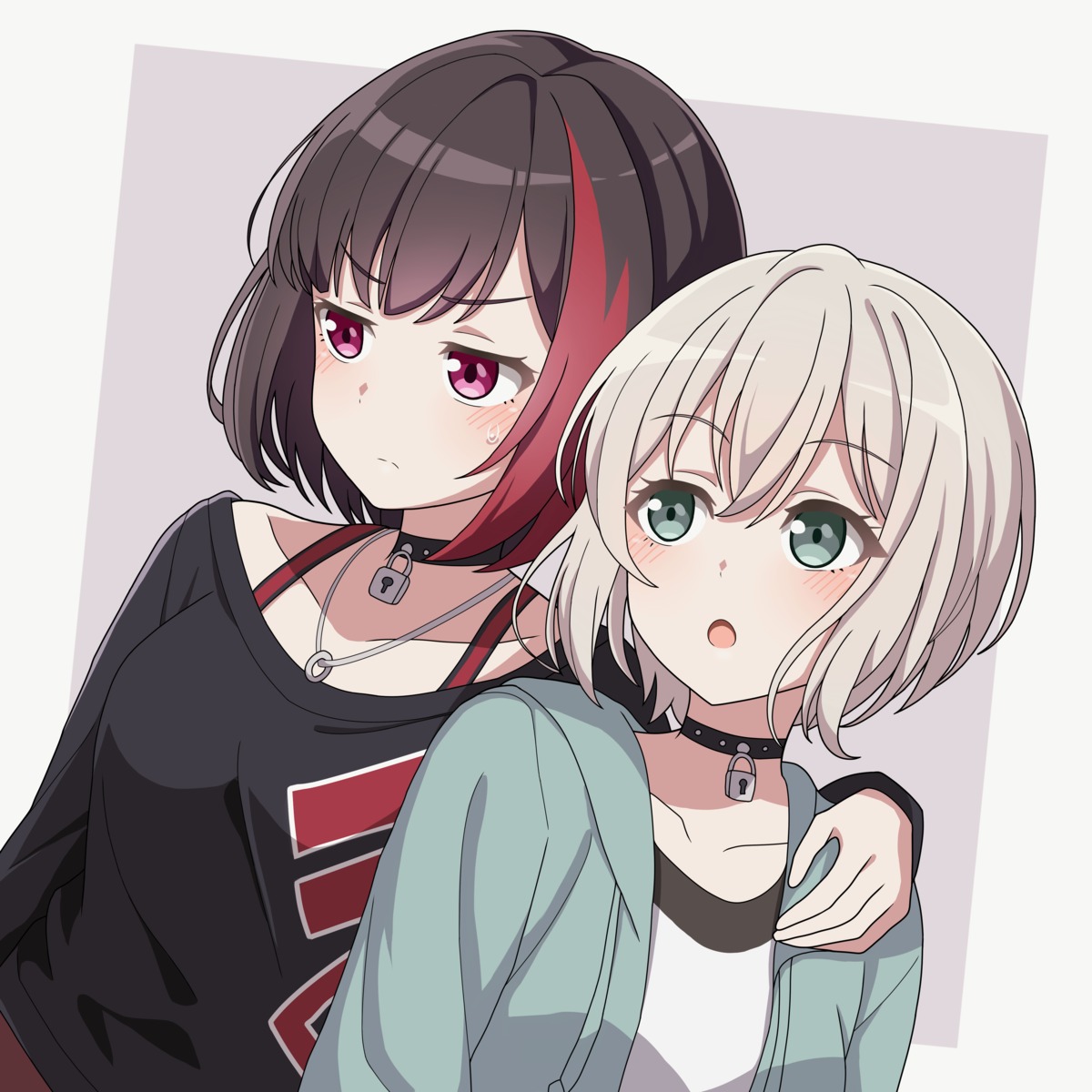 aoba_moca, bang_dream!, mitake_ran, vector_(dmlddmld00)