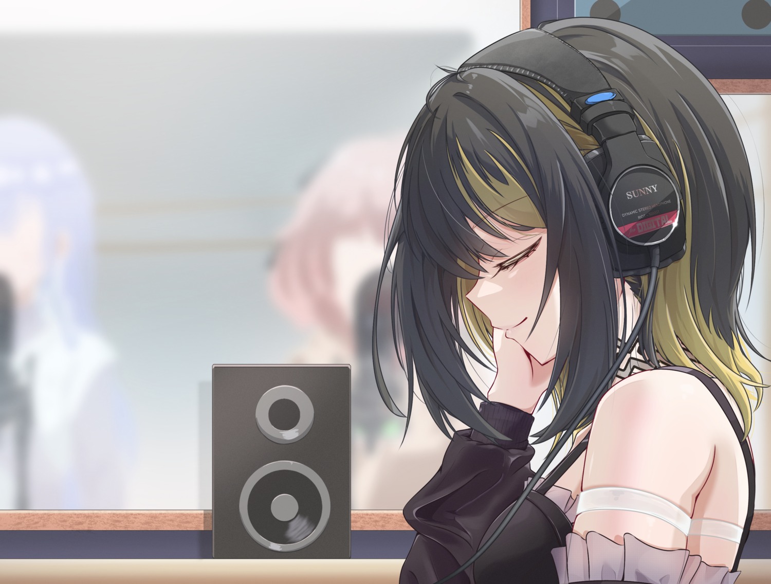 headphones, ikaruga_luca, tagme, the_idolm@ster, the_idolm@ster_shiny_colors