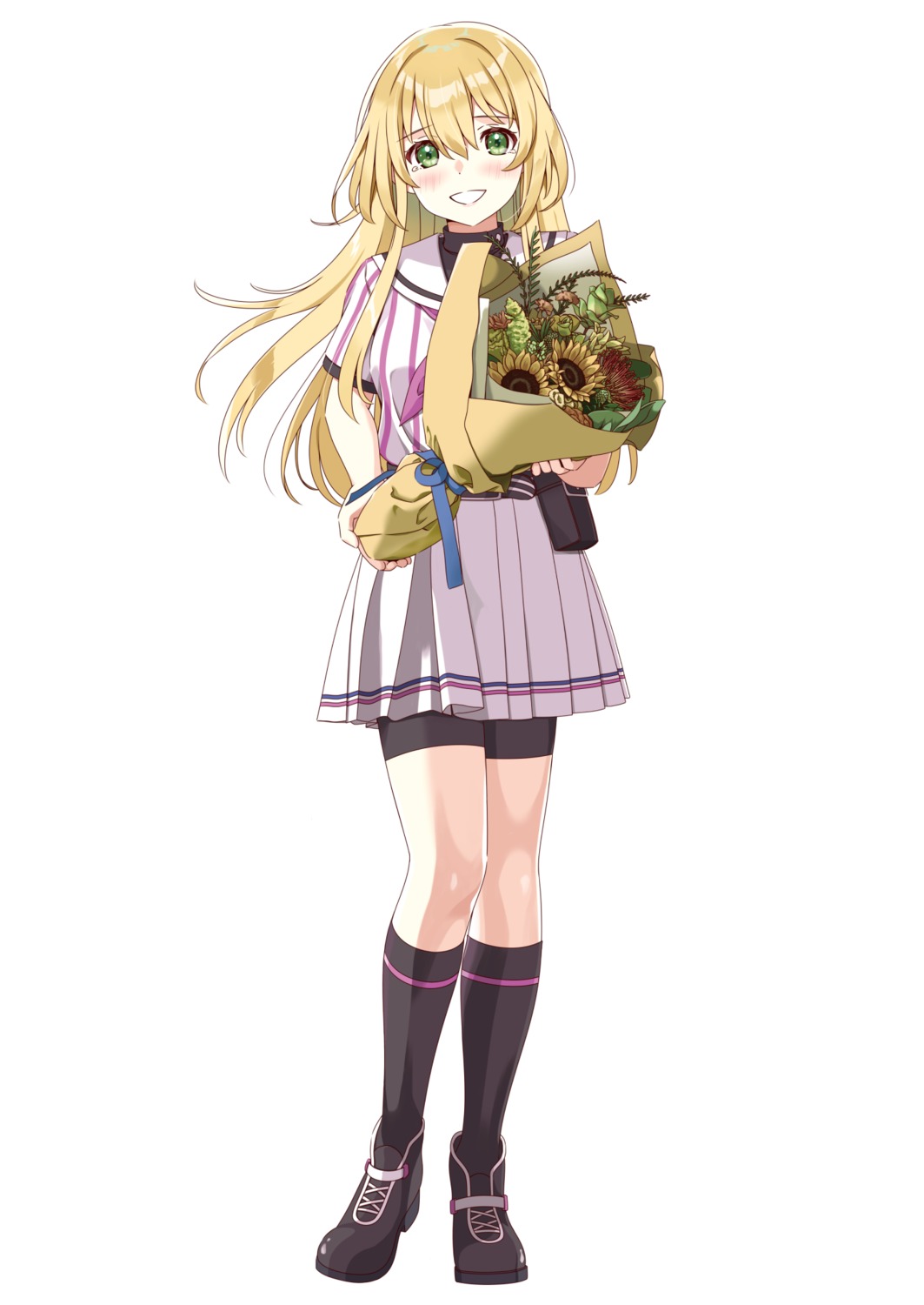 bike_shorts, hachigatsu_no_cinderella_nine, nozaki_yuuki, sanada_ikki, uniform