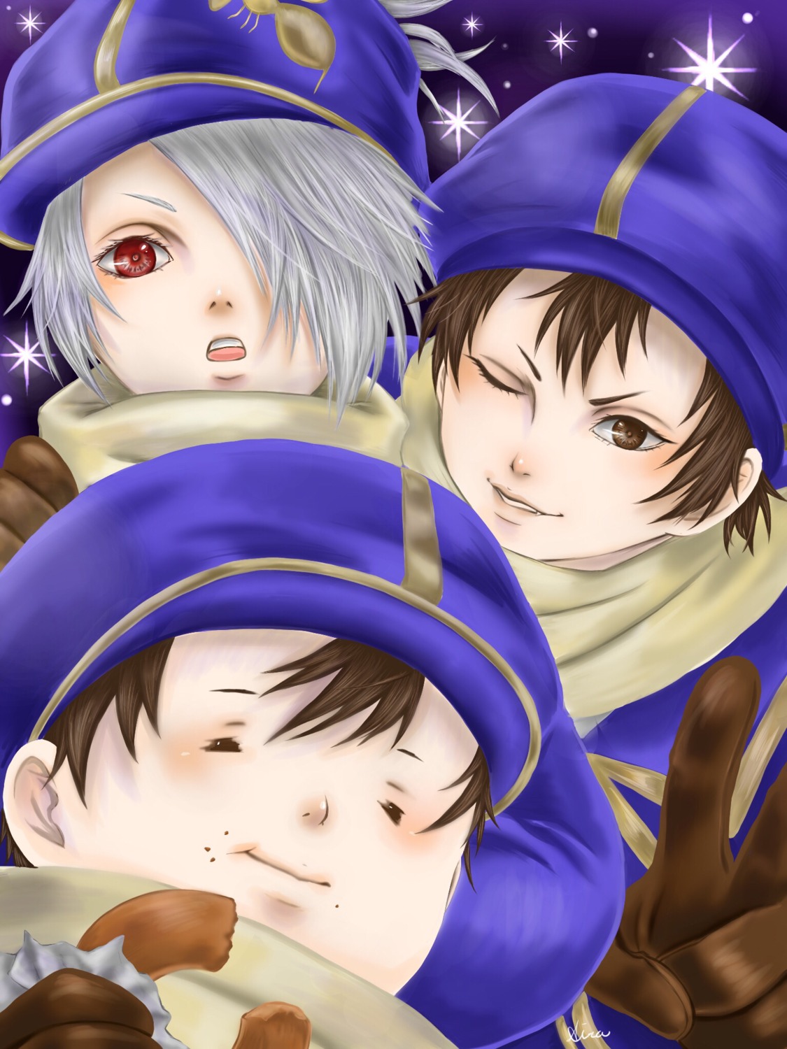 aira, conner_kluff, lag_seeing, male, tegami_bachi, uniform, zazie_winters