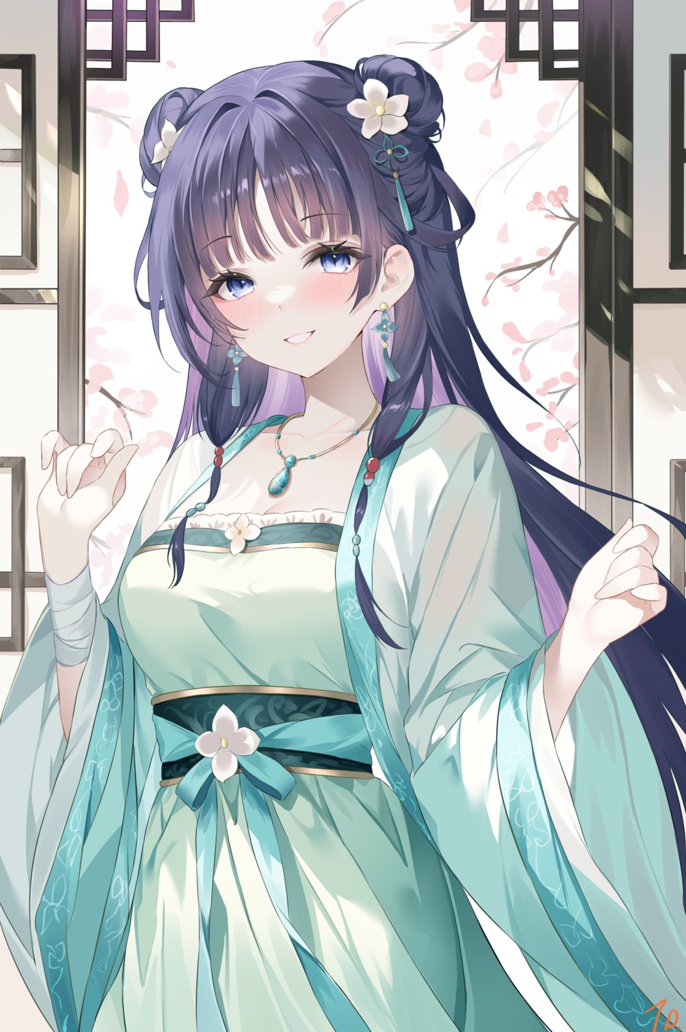 asian_clothes, bandages, kusuriya_no_hitorigoto, maomao_(kusuriya), nanoda002_(saber427)