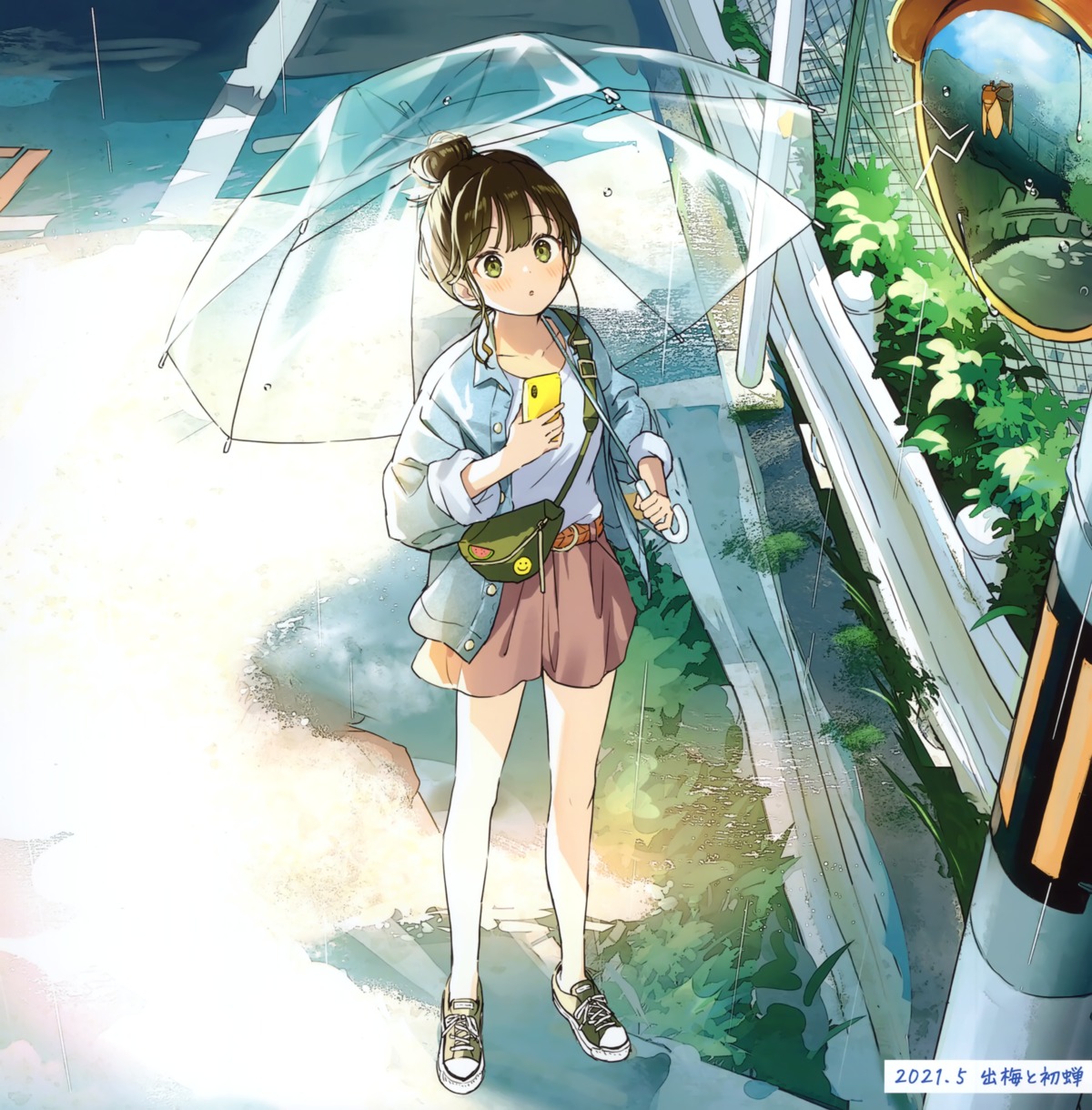 akamoku, mokumokusei, umbrella