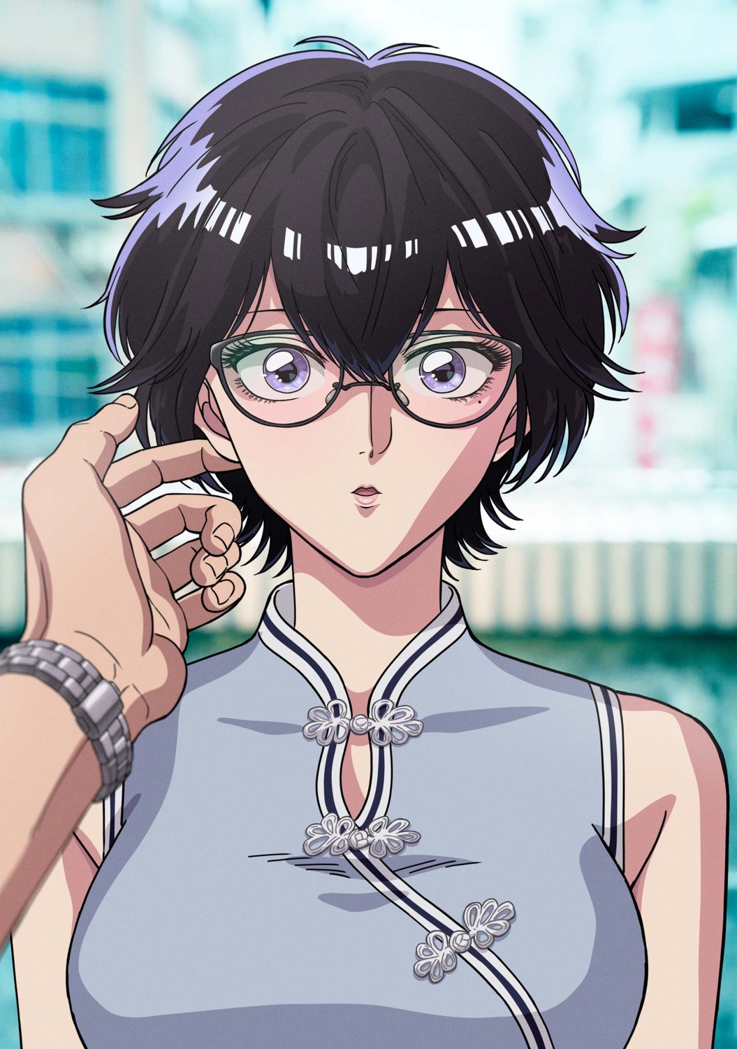 asian_clothes, kowloon_generic_romance, kujirai_reiko, megane, tagme