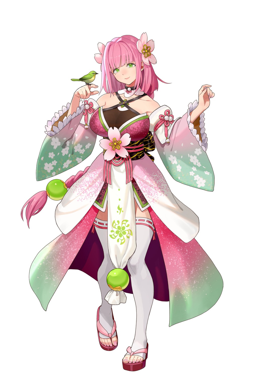 japanese_clothes, marvelous_entertainment, no_bra, ryuu_no_kuni_rune_factory, tagme, thighhighs