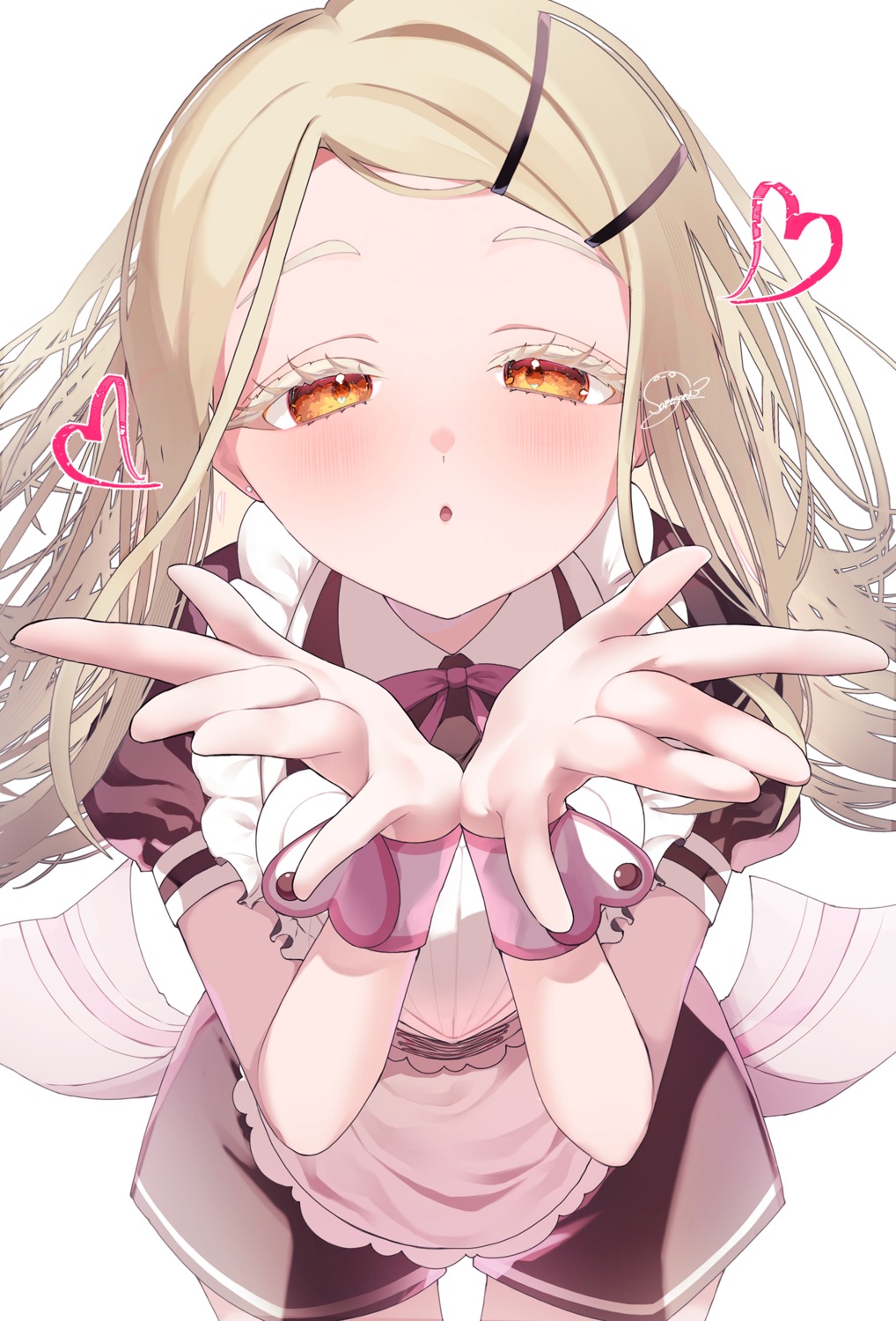 eukr5772, gakuen_idolm@ster, maid, shinosawa_hiro, the_idolm@ster