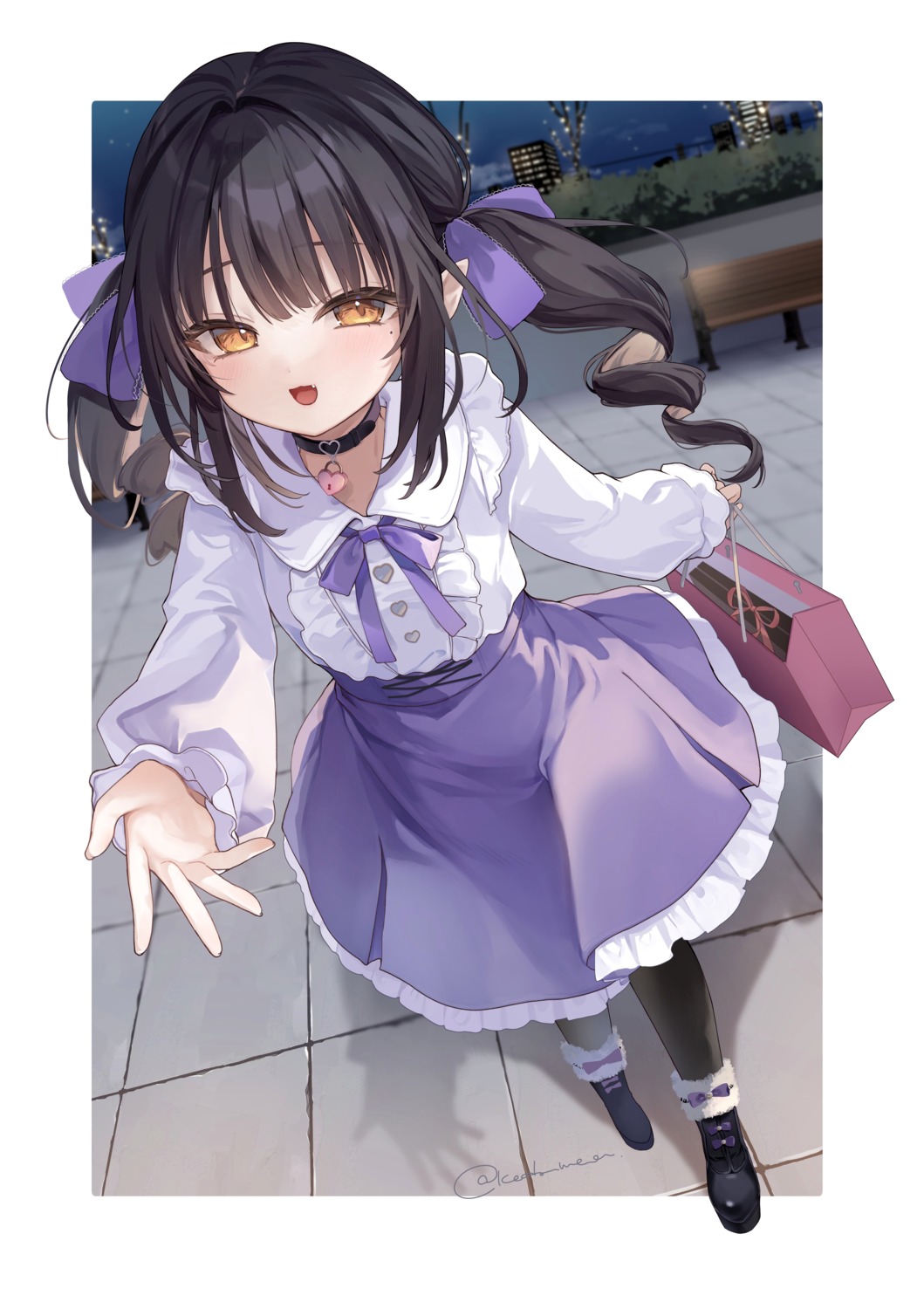 detexted, gothic_lolita, iga_sutora, lolita_fashion, pointy_ears, tamano_kedama, valentine