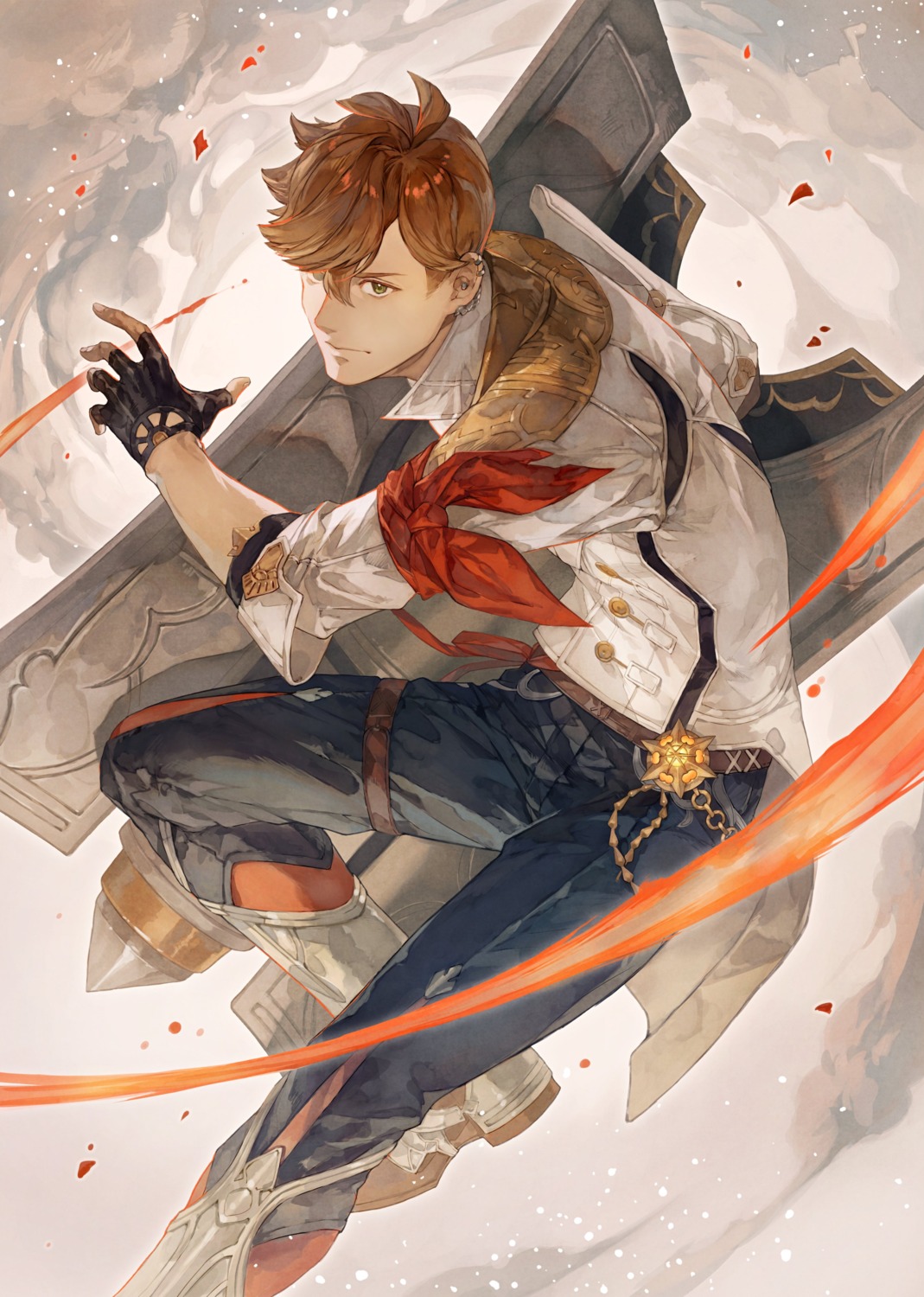 armor, atelier, atelier_yumia, koei_tecmo, male, viktor_von_duerer, weapon, yoshioka