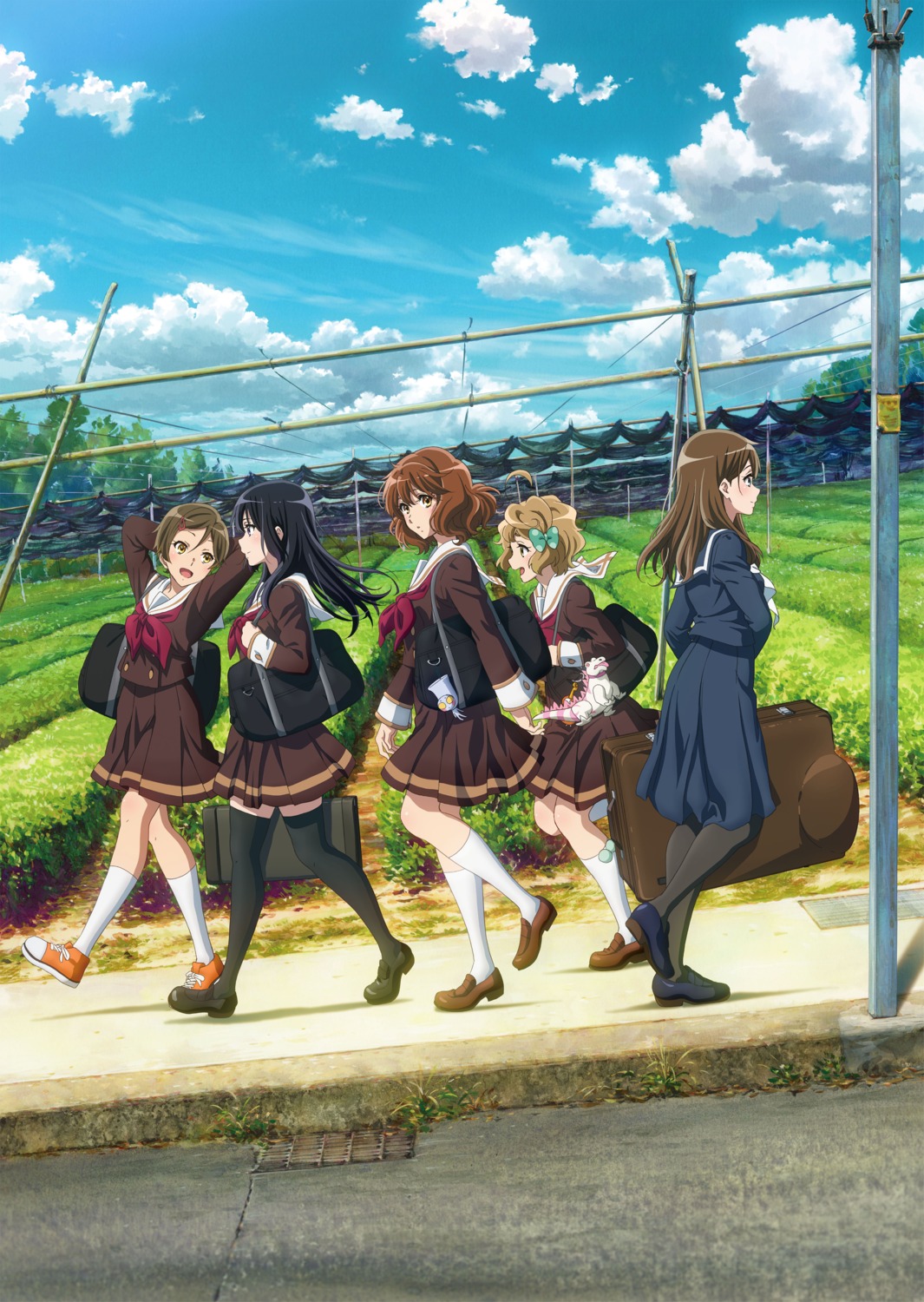 hibike!_euphonium, katou_hazuki_(hibike!_euphonium), kawashima_sapphire, kousaka_reina, kuroe_mayu, oumae_kumiko, seifuku, tagme