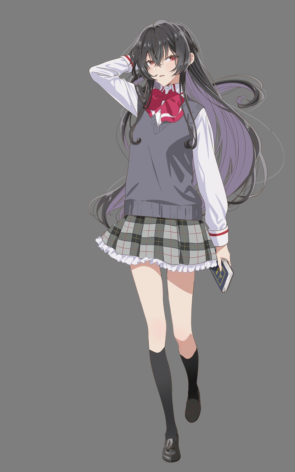 koto_satsuki, seifuku, sweater, tagme, transparent_png, watashi_ga_koibito_ni_nareru_wake_nai_jan_muri_muri!_(※muri_ja_nakatta!?)
