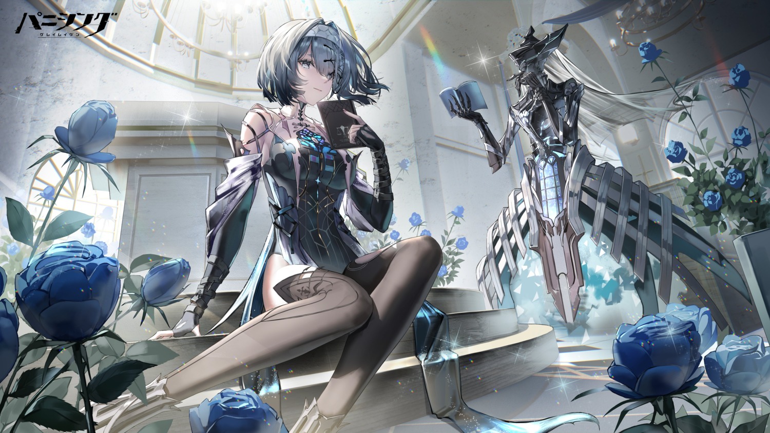 alisa_(punishing:_gray_raven), mecha_musume, punishing:_gray_raven, tagme, thighhighs