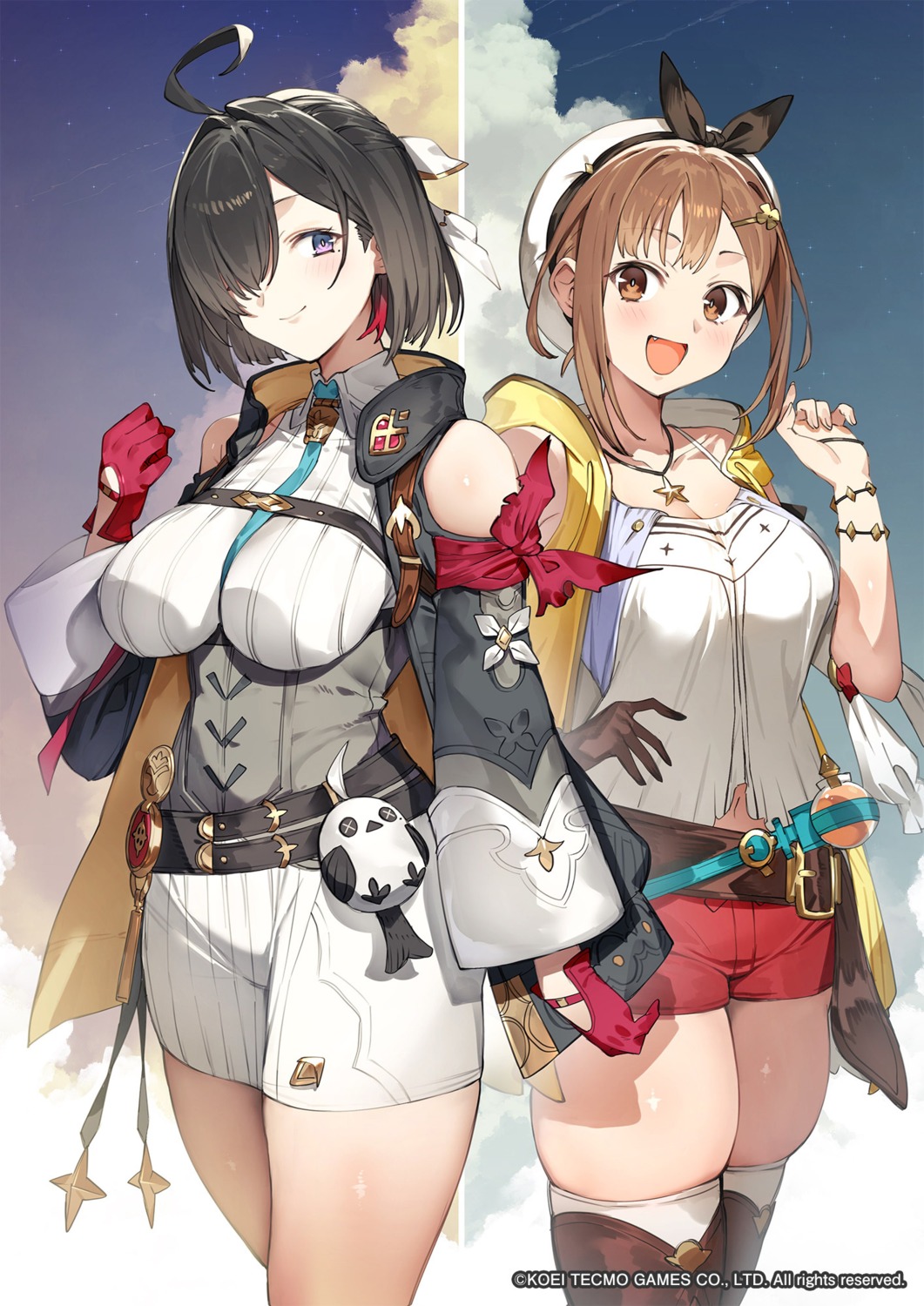 atelier, atelier_ryza, atelier_yumia, koei_tecmo, reisalin_stout, thighhighs, toridamono, yumia_liessfeldt