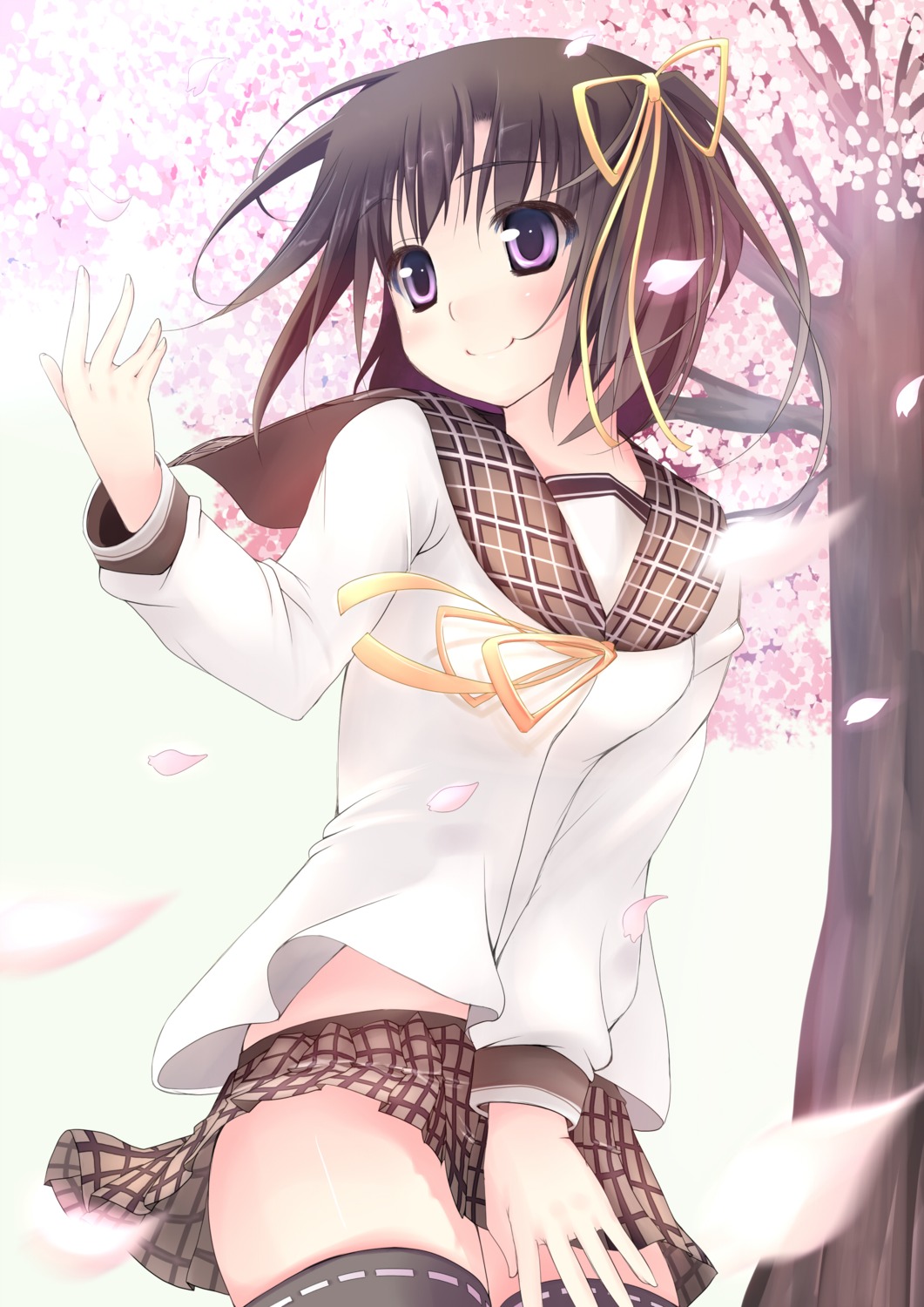ikusan, seifuku, thighhighs