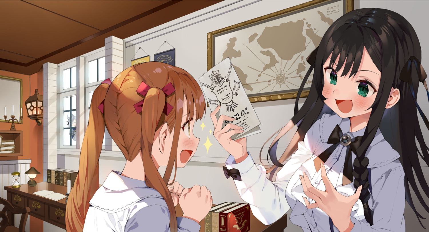 alina_clover, gaou, guild_no_uketsukejou_desuga_zangyou_wa_iya_nanode_boss_wo_solo_toubatsu_shiyouto_omoimasu, laila_(girumasu), uniform