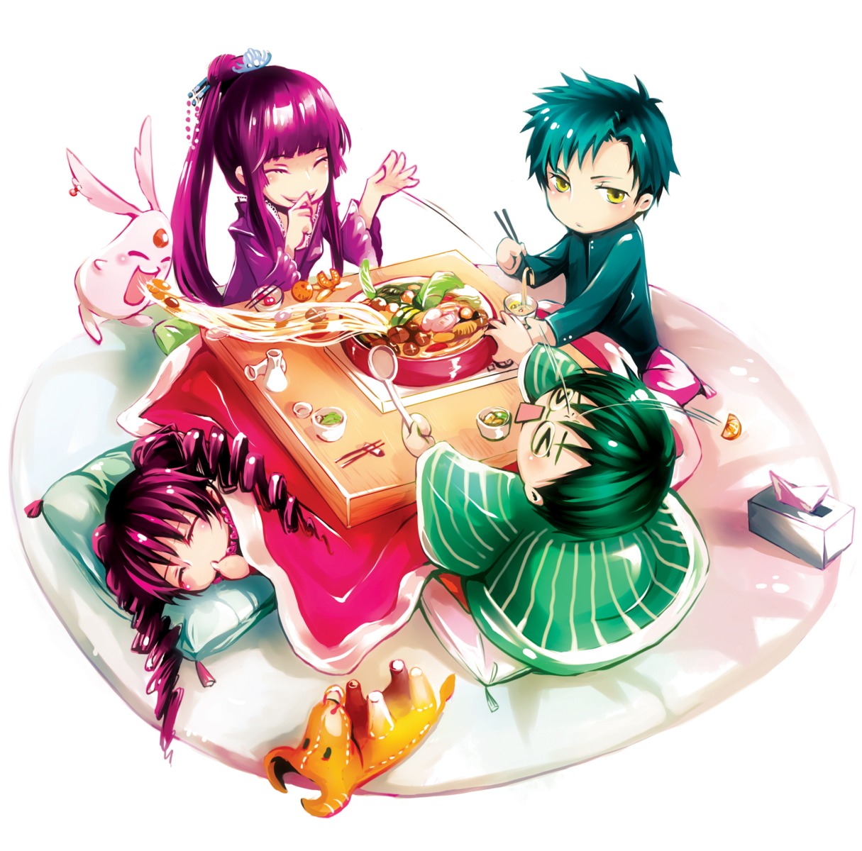 astro-g, doumeki_shizuka, ichihara_yuuko, kunogi_himawari, watanuki_kimihiro, xxxholic