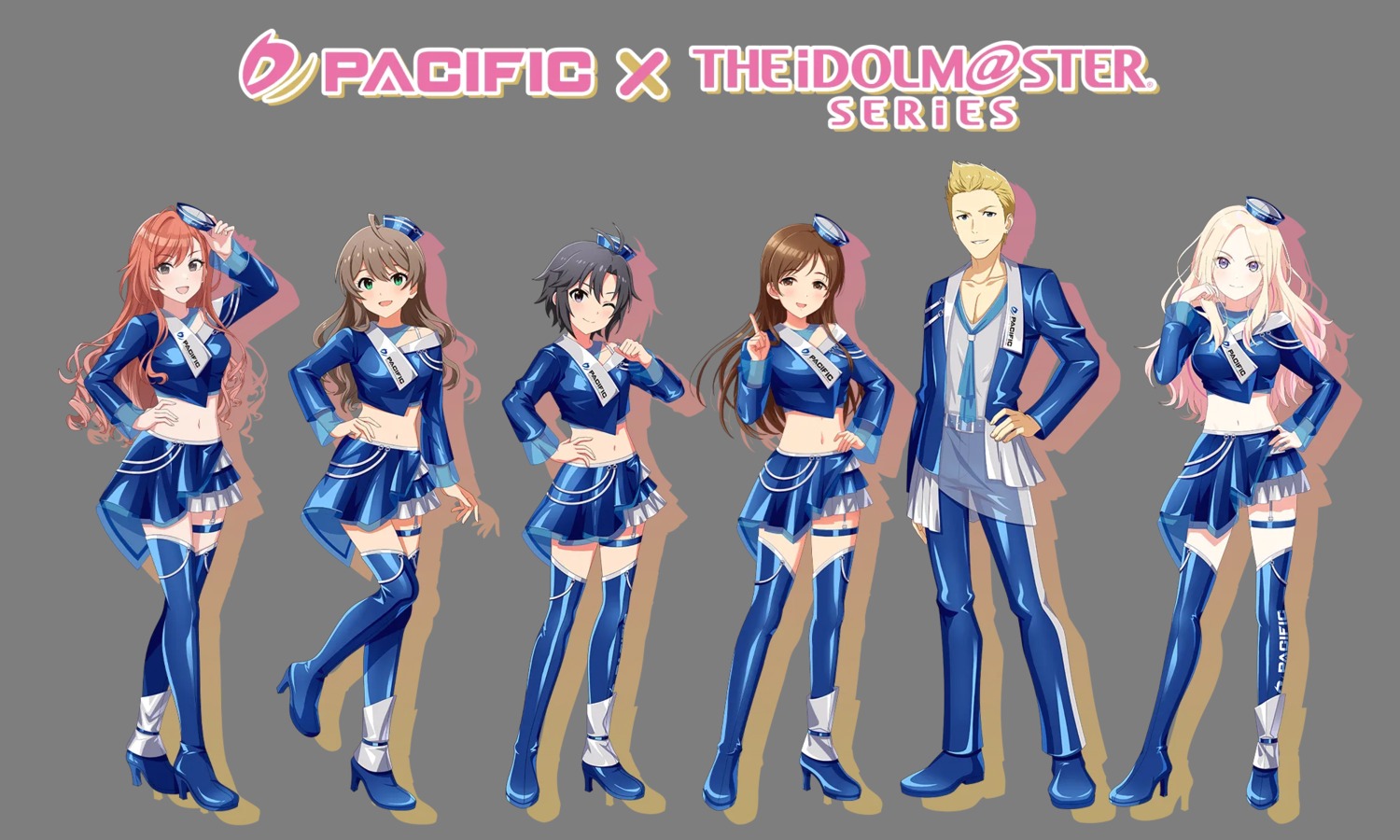 arisugawa_natsuha, crossover, gakuen_idolm@ster, garter, heels, ijuuin_hokuto, juuou_sena, kikuchi_makoto
