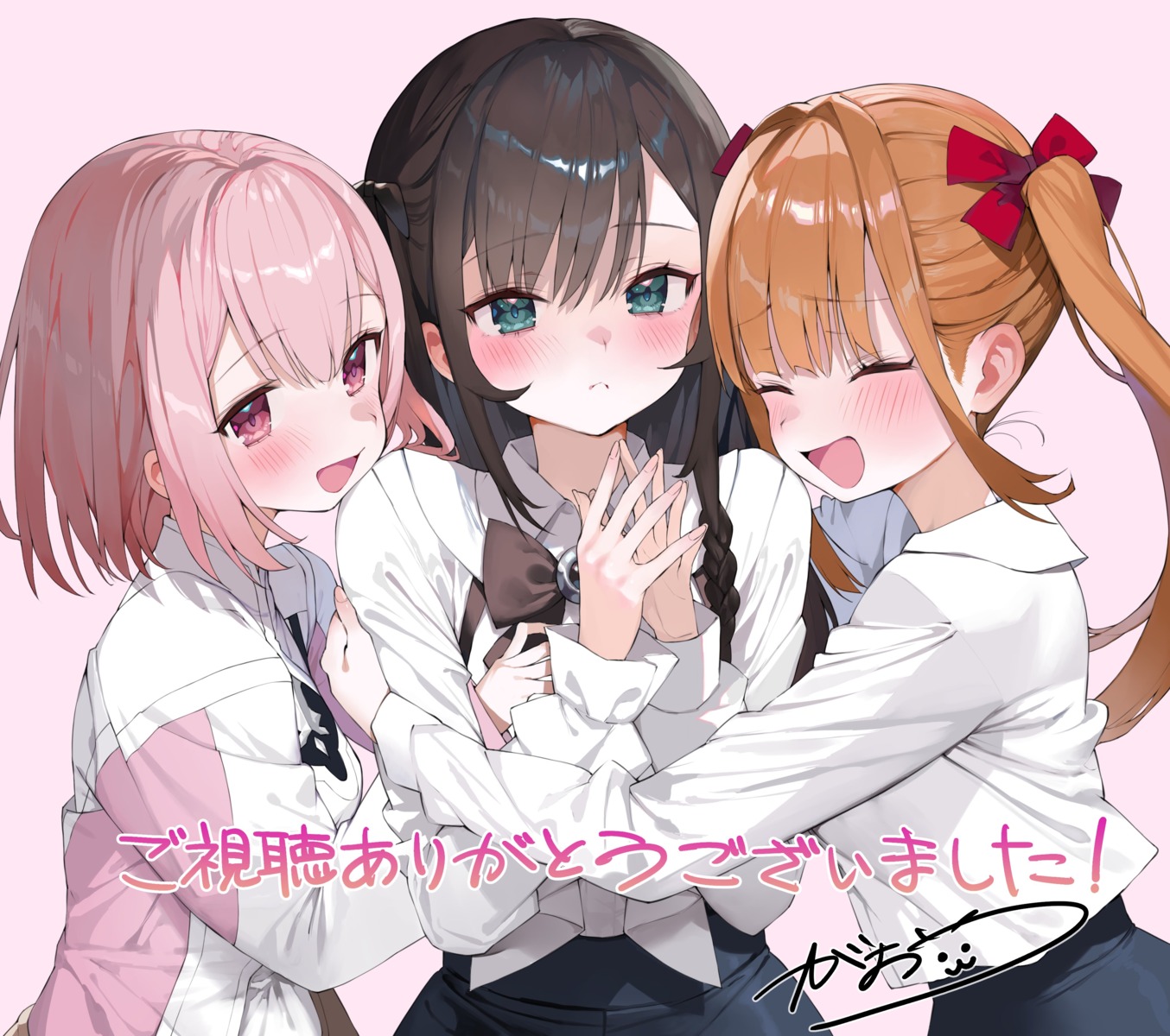 alina_clover, gaou, guild_no_uketsukejou_desuga_zangyou_wa_iya_nanode_boss_wo_solo_toubatsu_shiyouto_omoimasu, laila_(girumasu), lululee_ashford, uniform