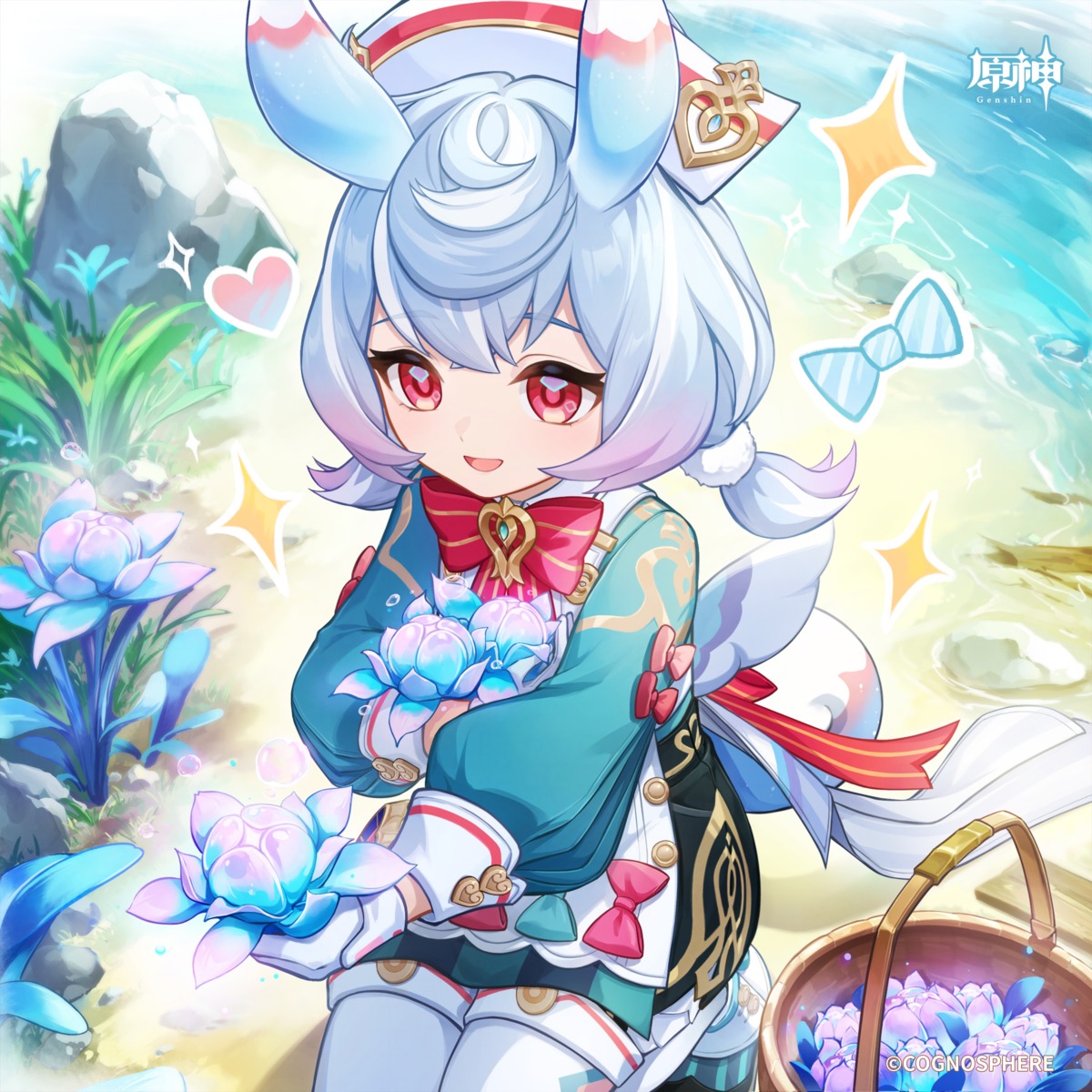 genshin_impact, horns, nurse, pantyhose, sigewinne, tagme