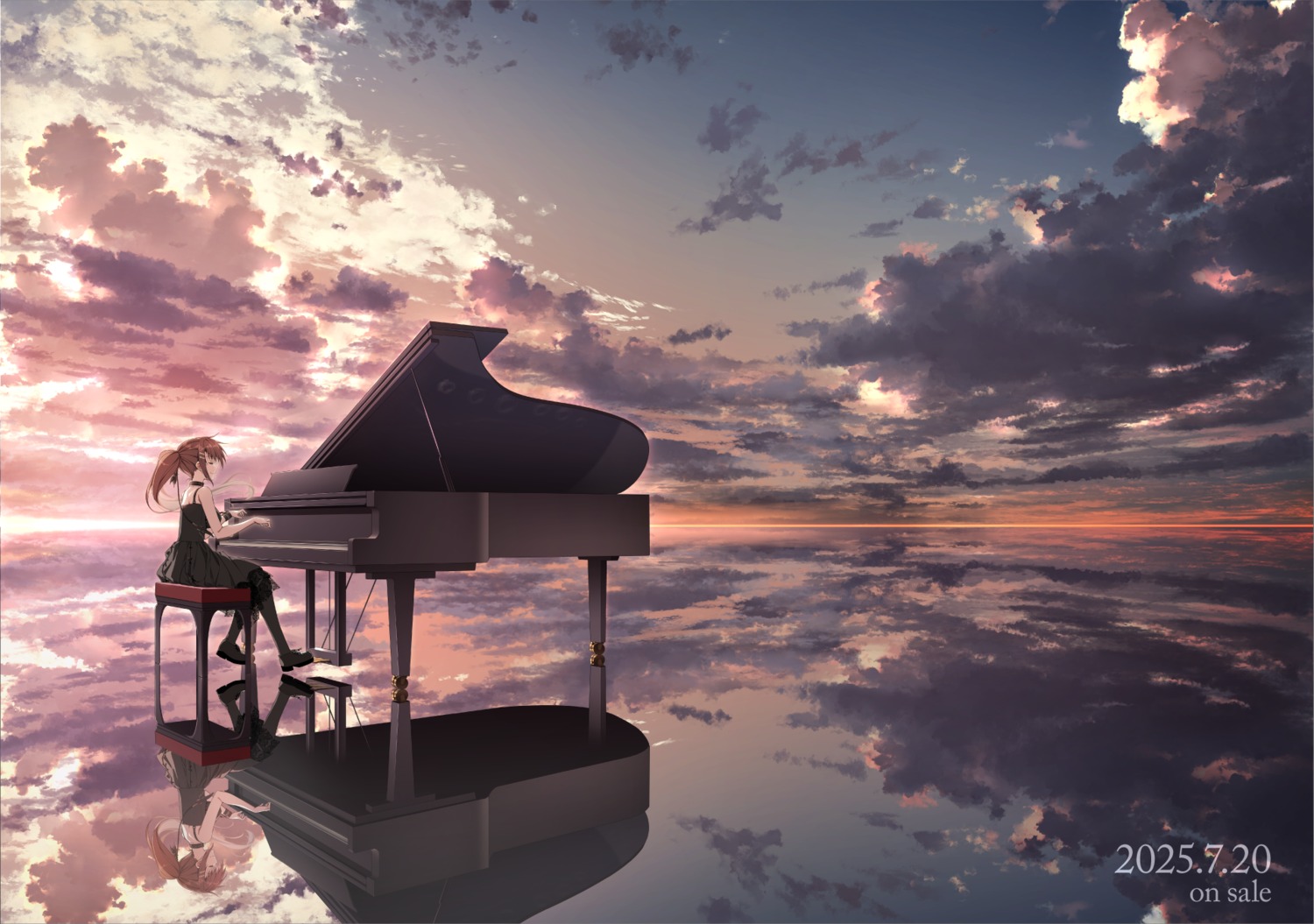 dress, kagome, keroq, landscape, minakami_yuki, subarashiki_hibi