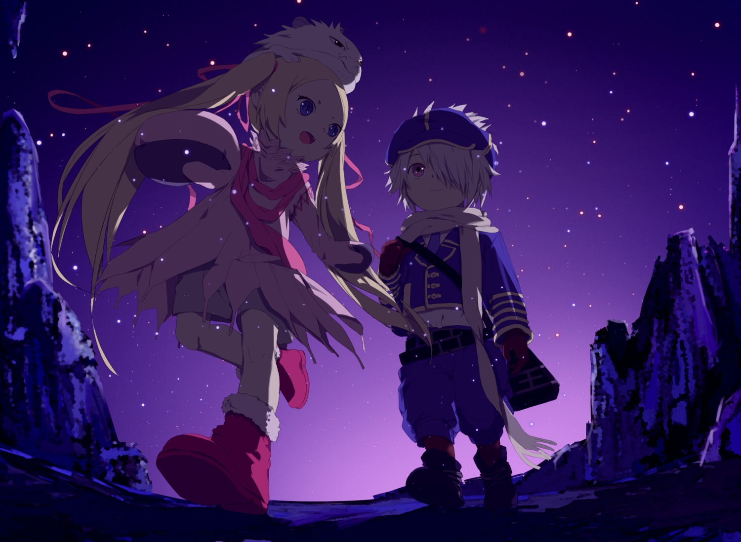 dress, lag_seeing, lampfish, niche, steak, tegami_bachi, uniform