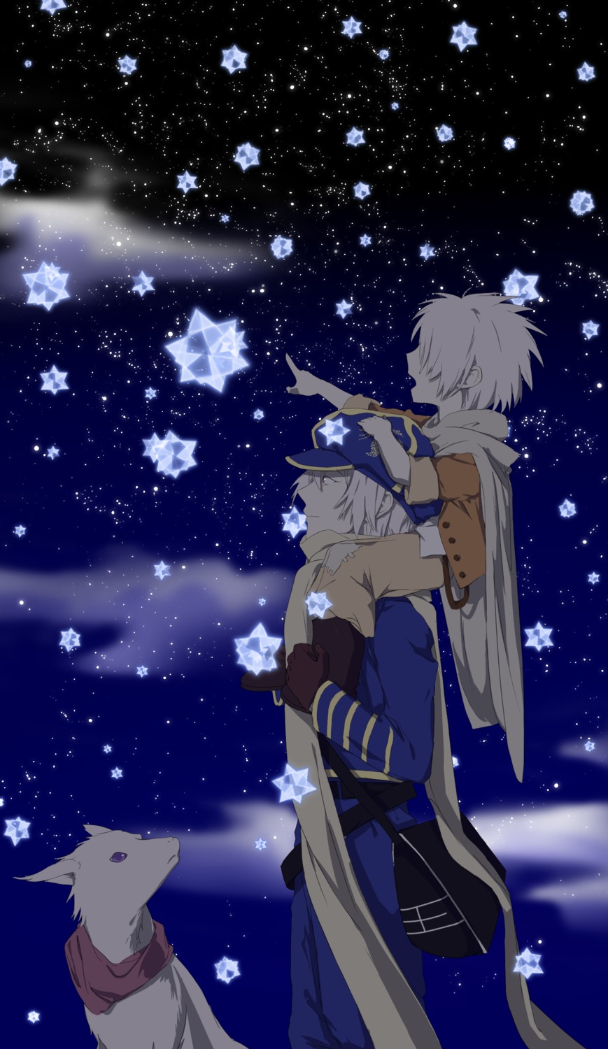 gauche_suede, lag_seeing, lampfish, male, roda_(tegami_bachi), tegami_bachi, uniform