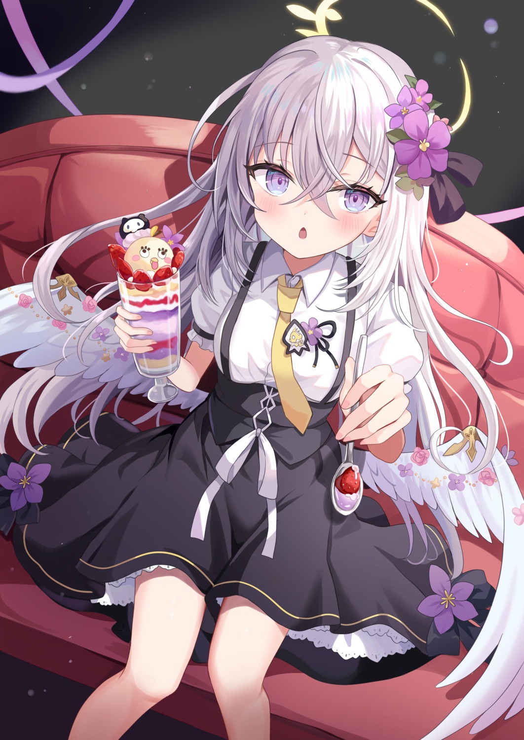 angel, blue_archive, retsuto, shirasu_azusa, wings