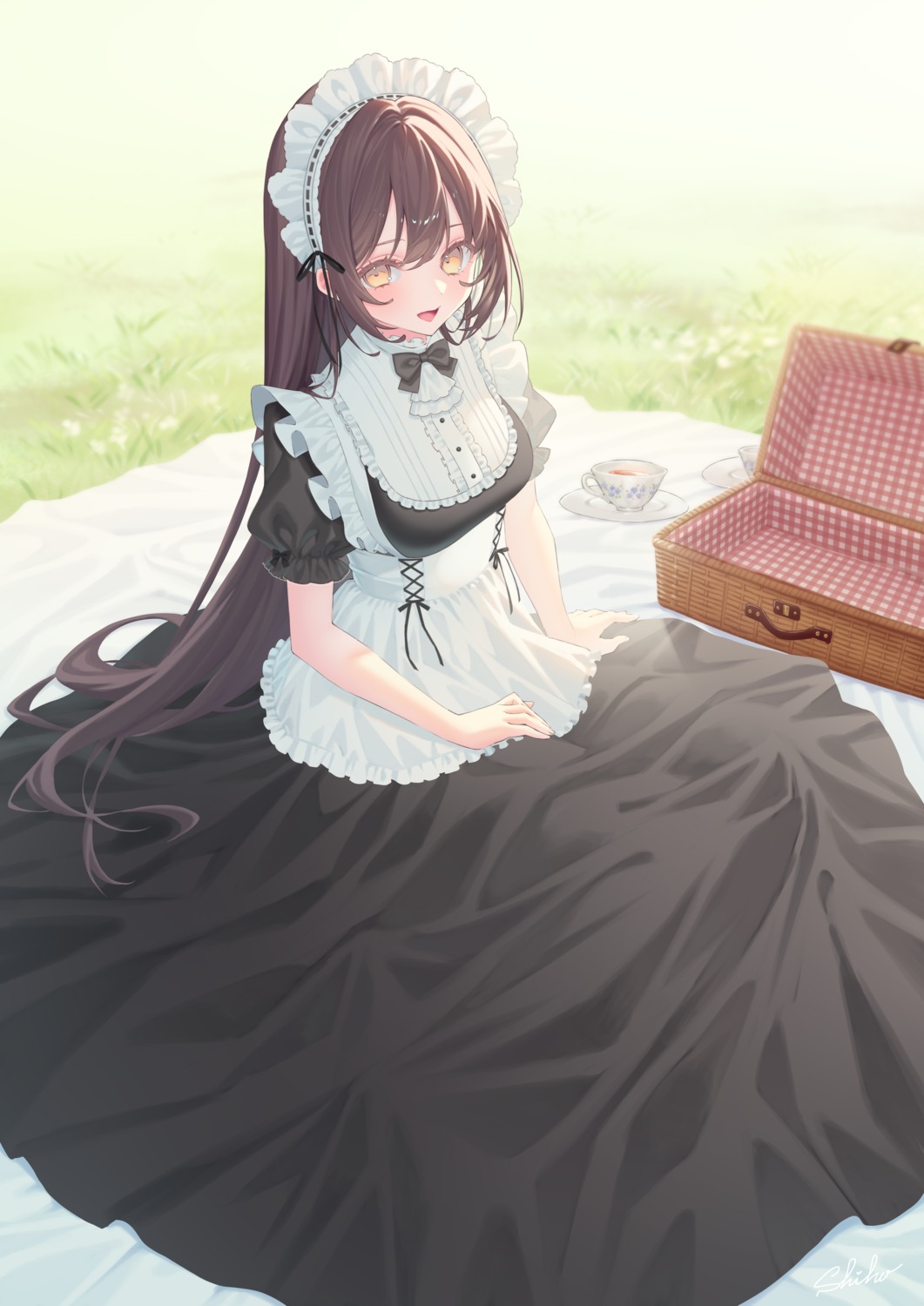 maid, sakura_shiho