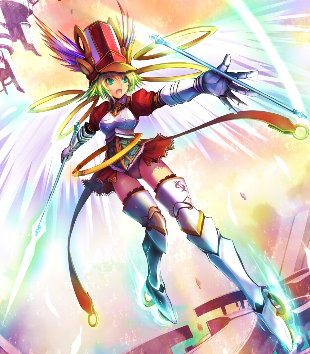 armor, color, lord_of_vermilion, pantsu, thighhighs