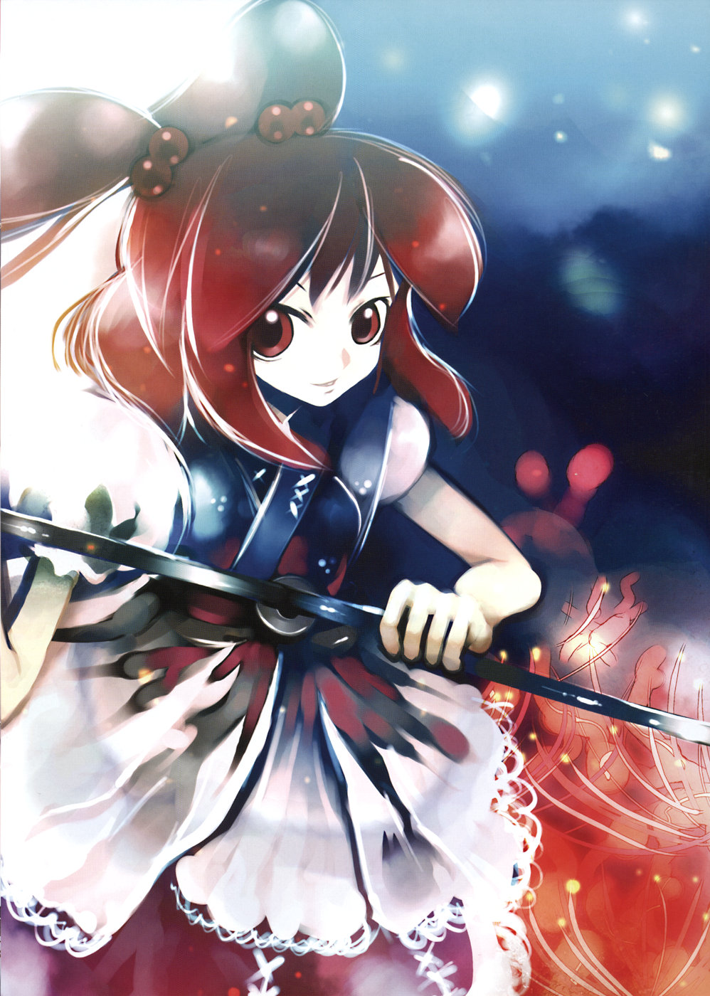 kei, kei_garou, onozuka_komachi, touhou