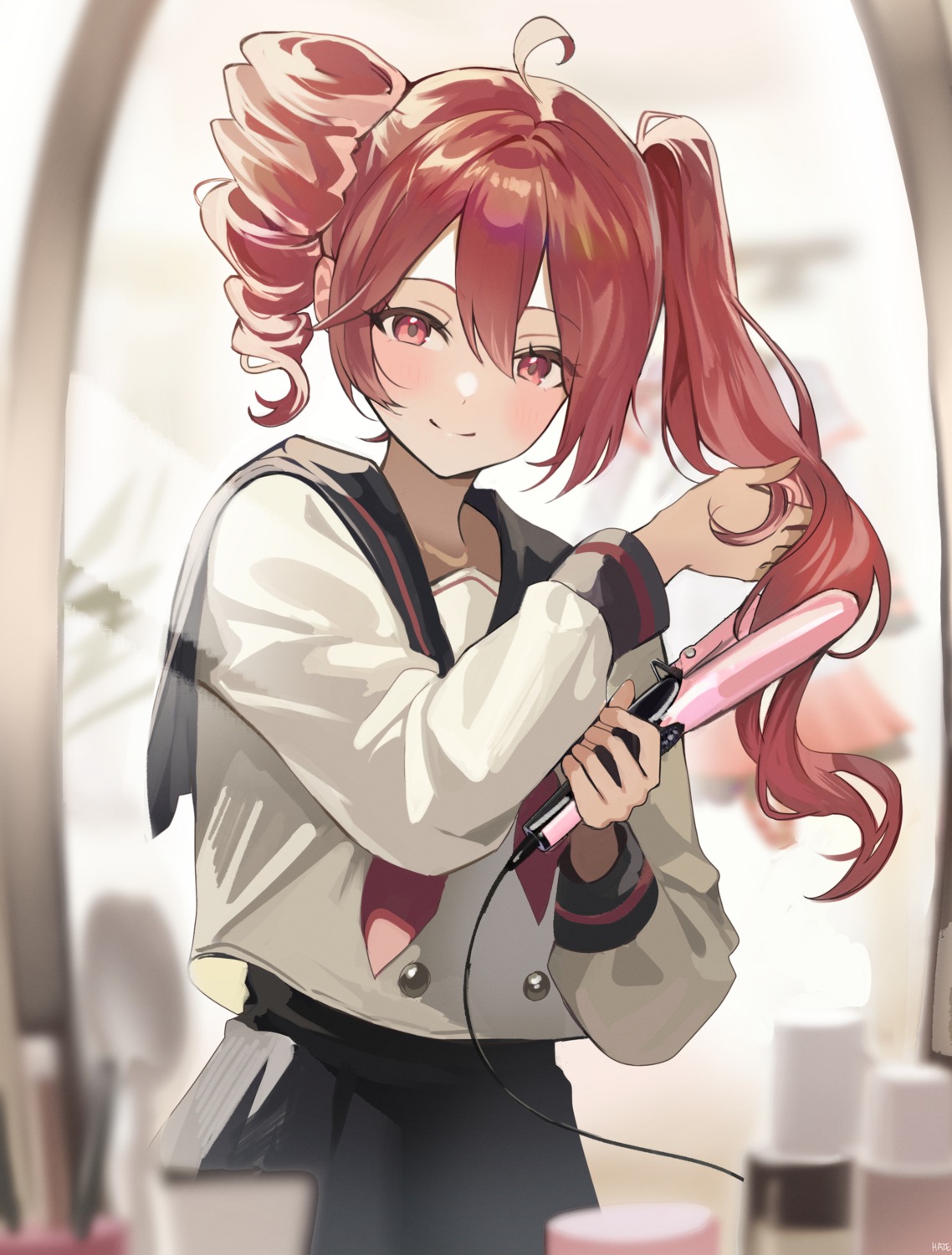haze_(ohw8g), kasane_teto, seifuku, utau