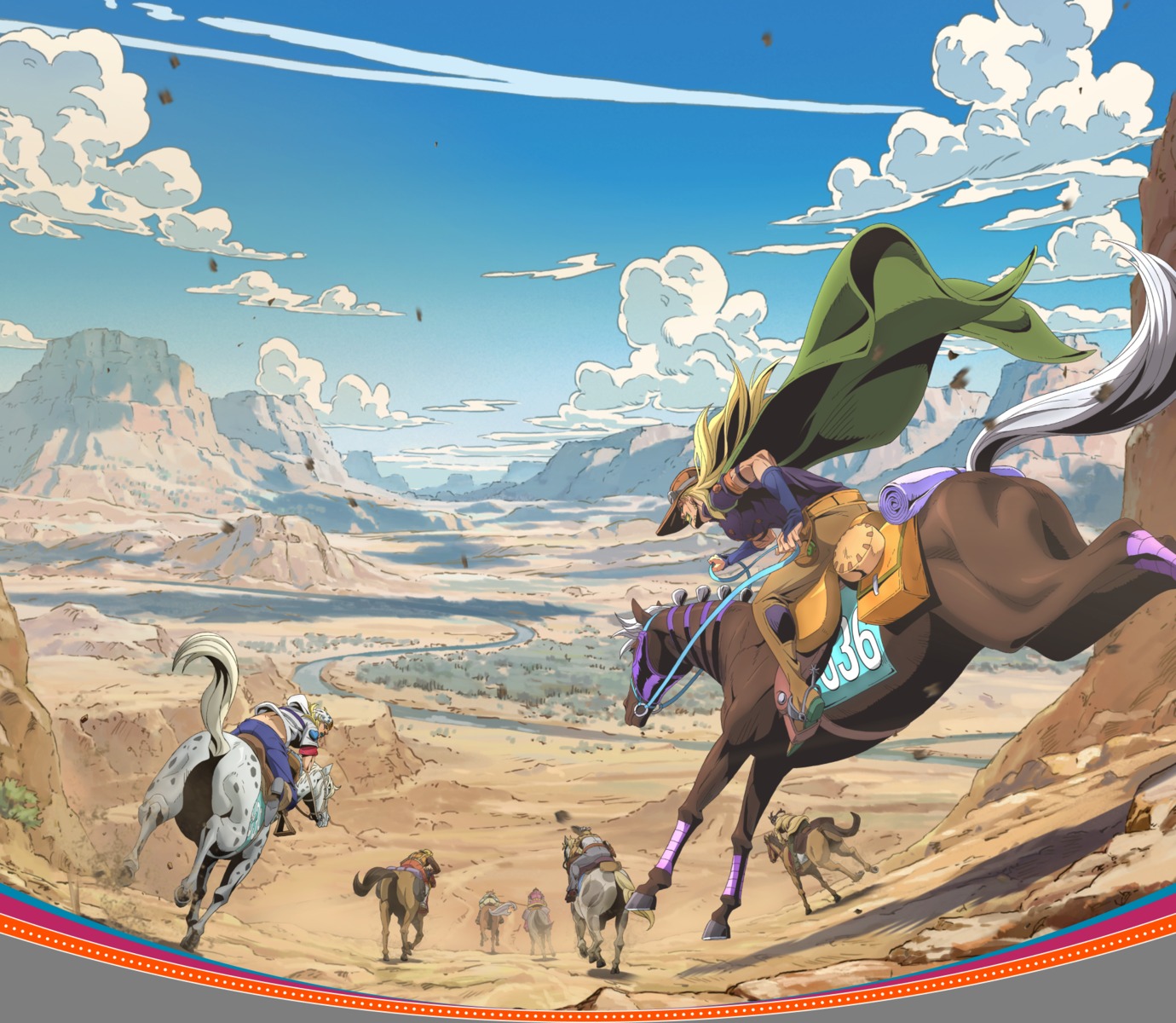 gyro_zeppeli, johnny_joestar, jojo_no_kimyou_na_bouken, jojo_no_kimyou_na_bouken_part_7:_steel_ball_run, male, tagme, transparent_png