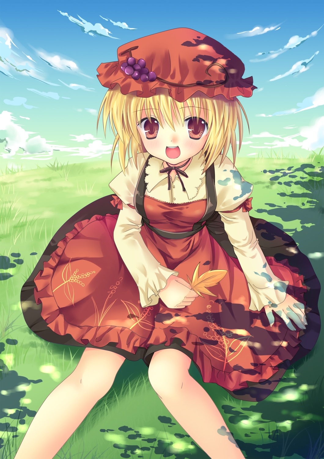 aki_minoriko, dress, hanahanamaki, touhou
