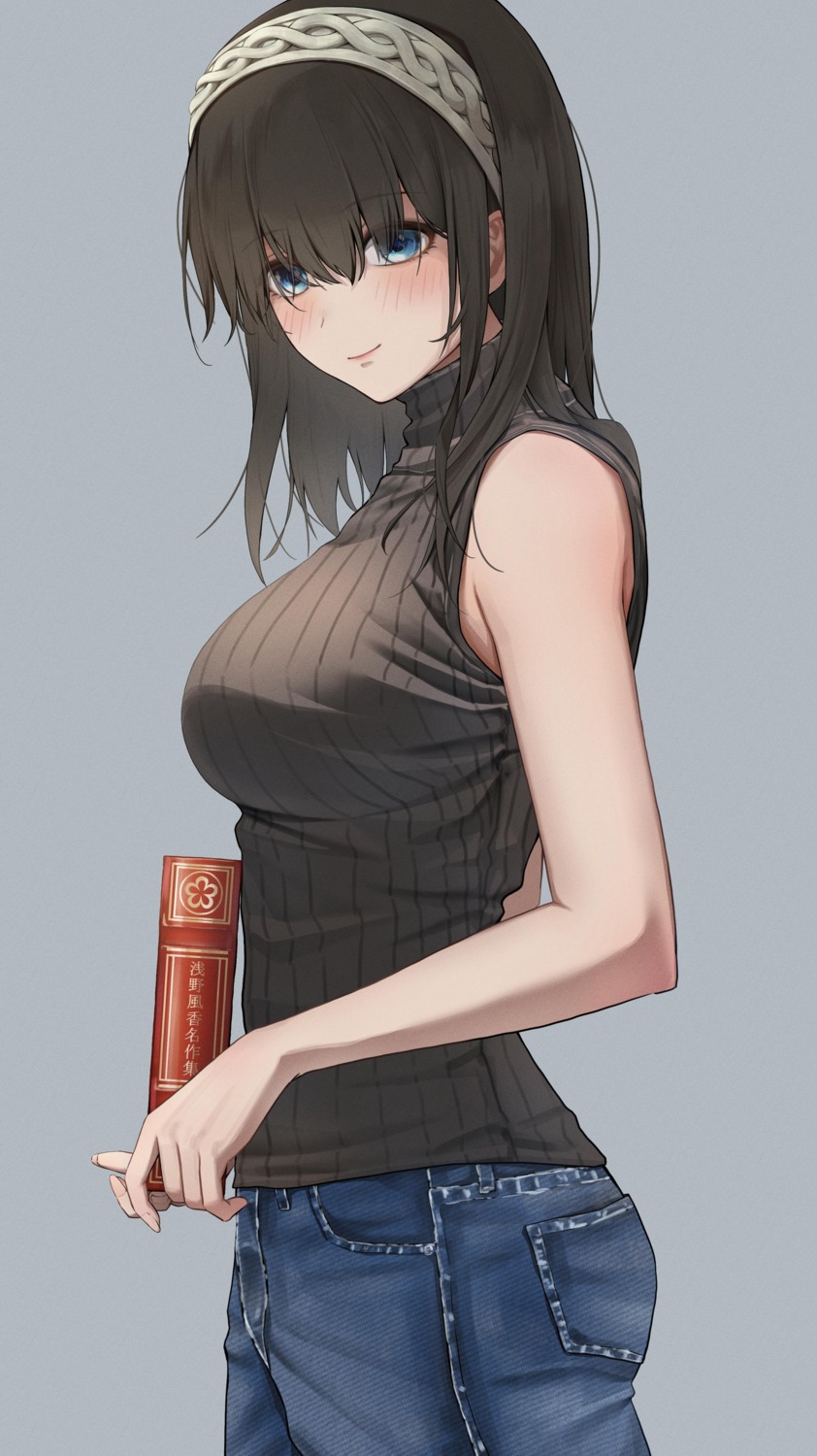 daiko_(dai1974910), sagisawa_fumika, sweater, the_idolm@ster, the_idolm@ster_cinderella_girls