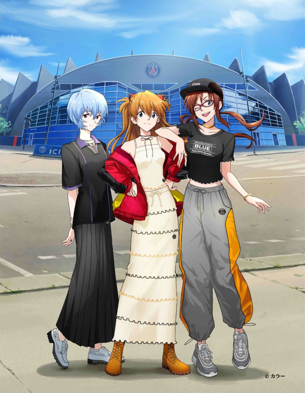 ayanami_rei, makinami_mari_illustrious, megane, neon_genesis_evangelion, souryuu_asuka_langley, tagme