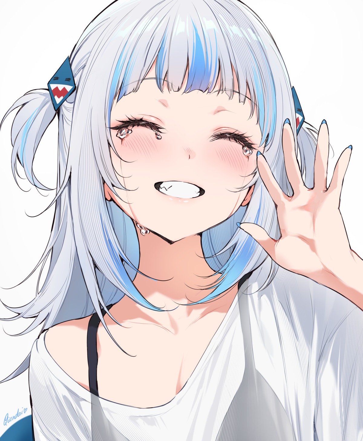 bra, gawr_gura, hololive, hololive_english, qiandaiyiyu, see_through