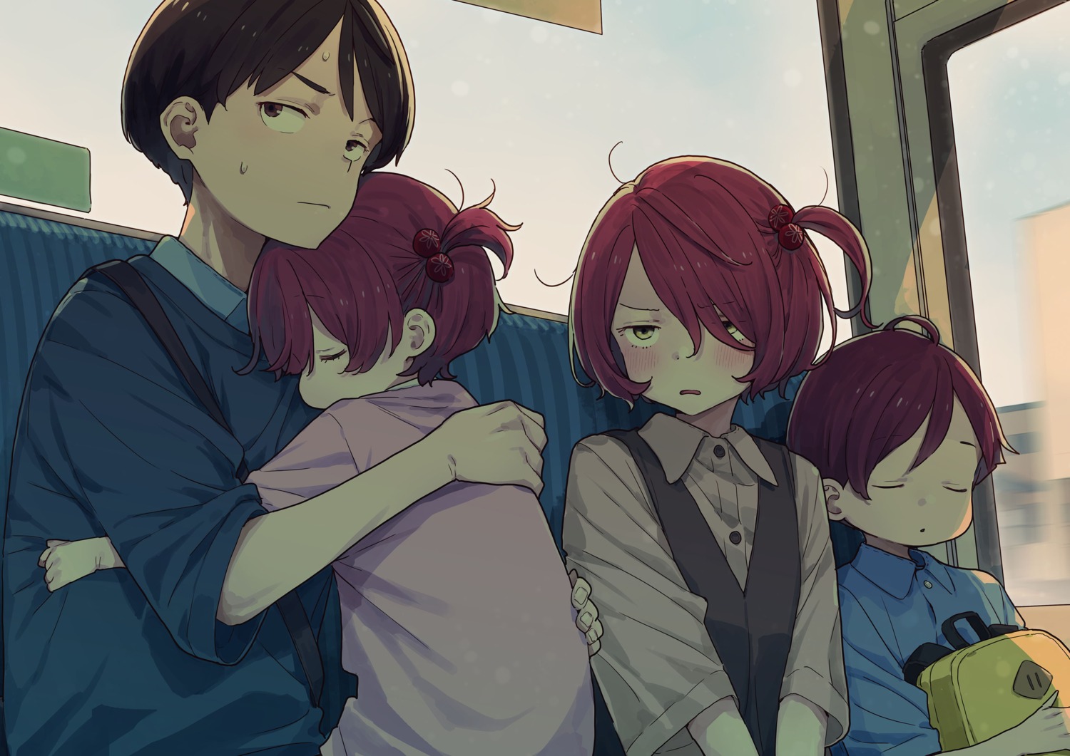 imigimuru, komari_chika, make_heroine_ga_oosugiru!, nukumizu_kazuhiko