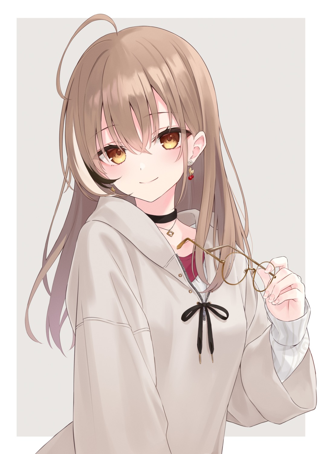 azuuru, hololive, hololive_english, megane, nanashi_mumei, sweater
