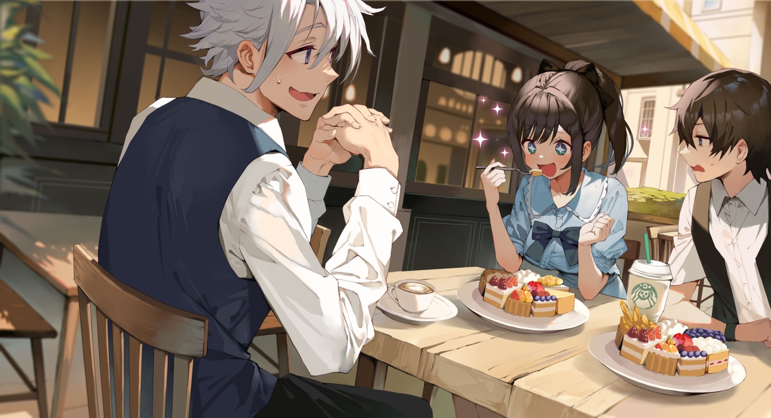 alina_clover, dress, gaou, guild_no_uketsukejou_desuga_zangyou_wa_iya_nanode_boss_wo_solo_toubatsu_shiyouto_omoimasu, jade_scrade