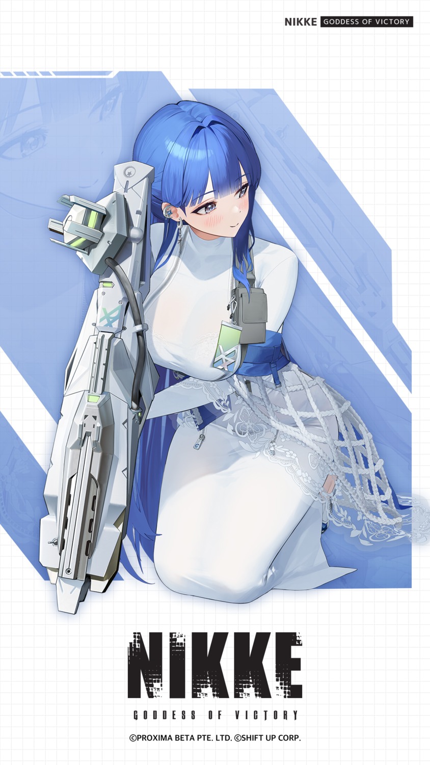 arcana_(nikke), dress, goddess_of_victory:_nikke, gun, tagme