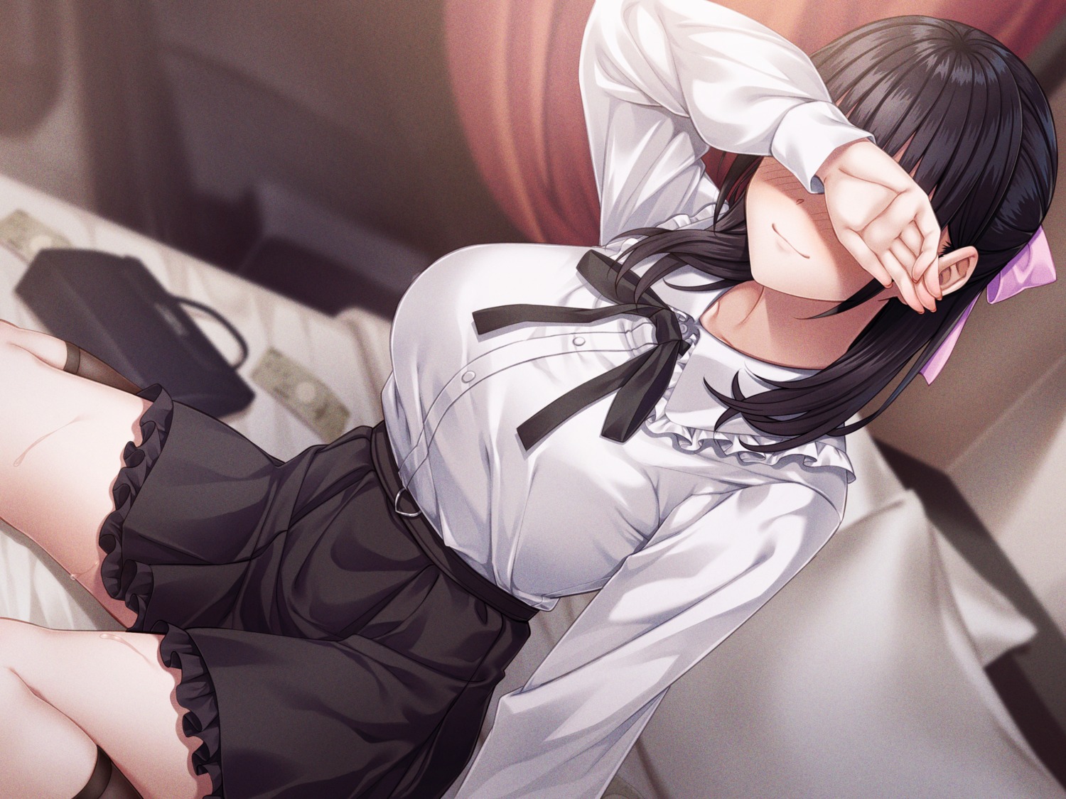 skirt_lift, super_nagoyaka, wet, whisp