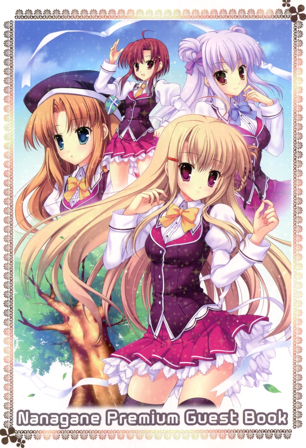 mihane_reika, mitha, nanagane_educational_institution, sanaekawa_ayako, seifuku, shirasagi_otoha, souma_ruri
